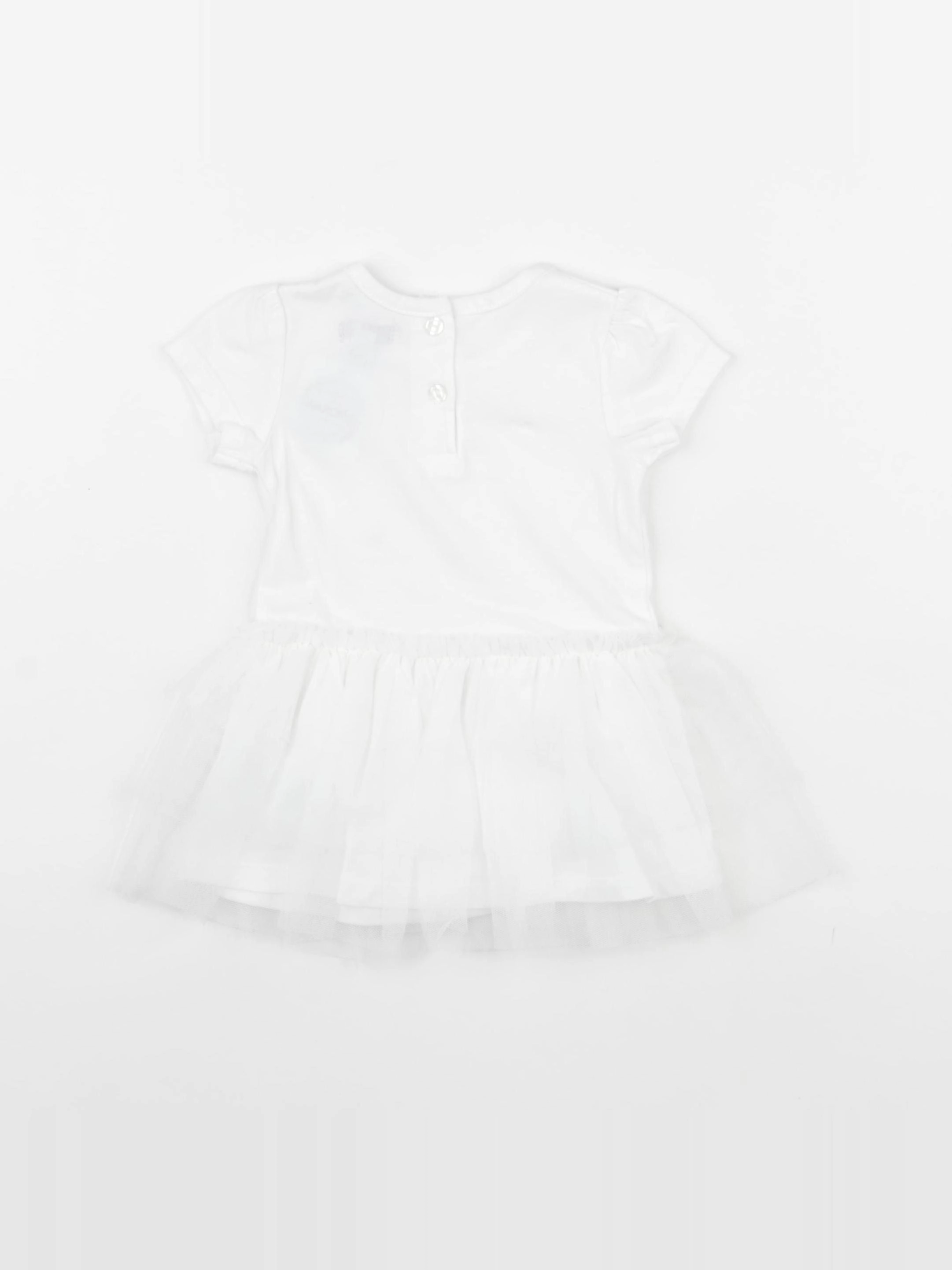 Absorba - robe blanc - 6 mois