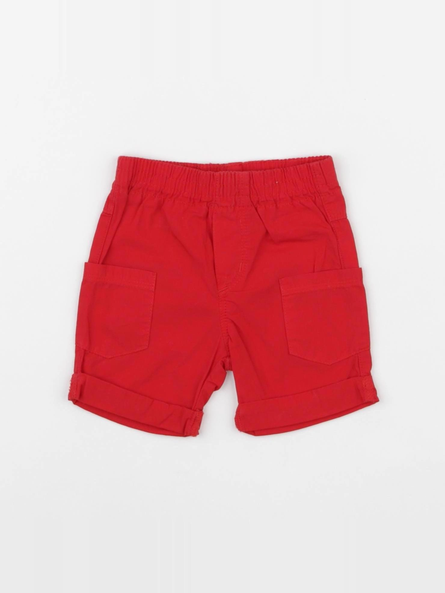 Catimini - short rouge - 3 mois