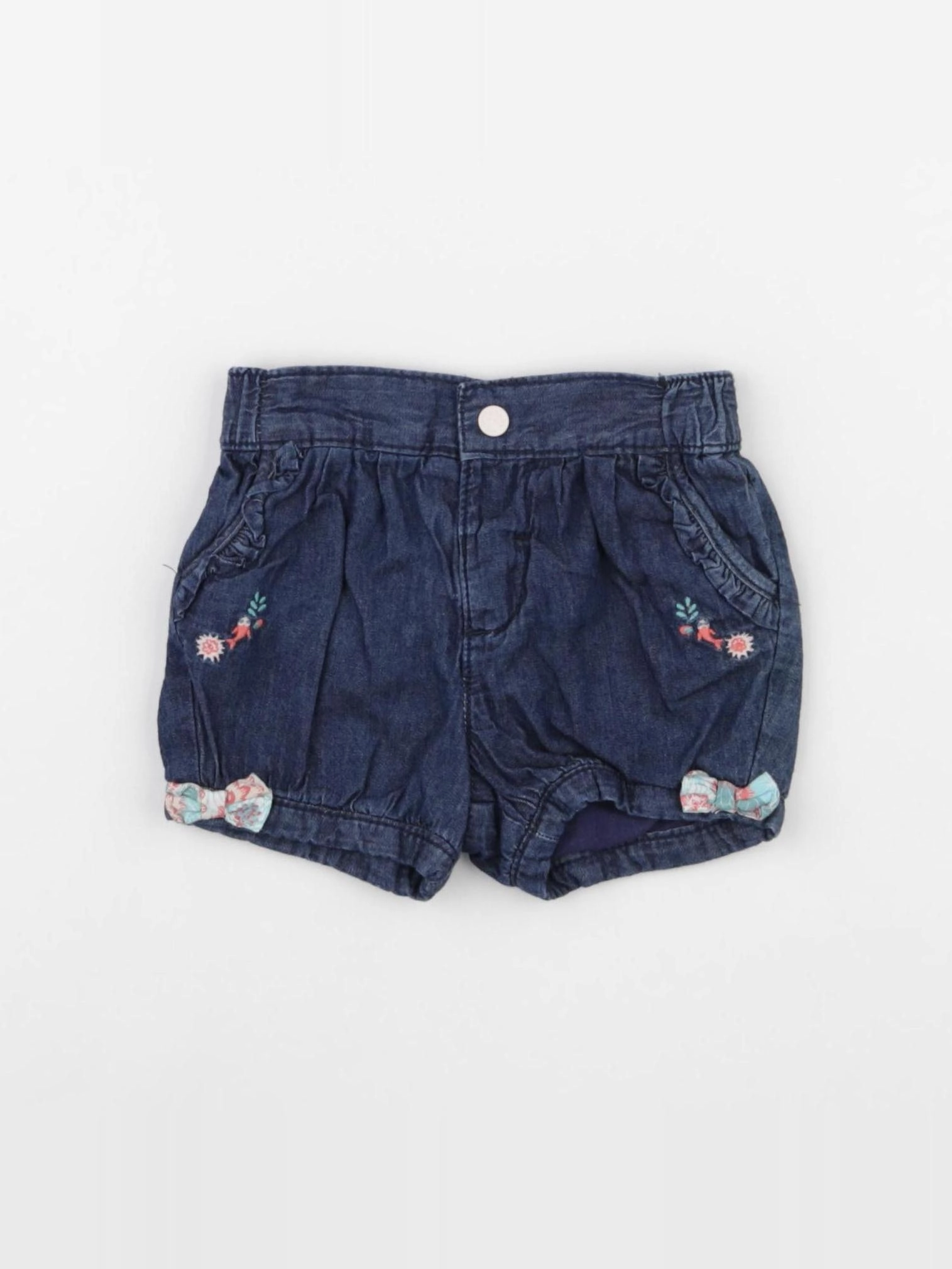 Sergent Major - bloomer bleu - 6 mois