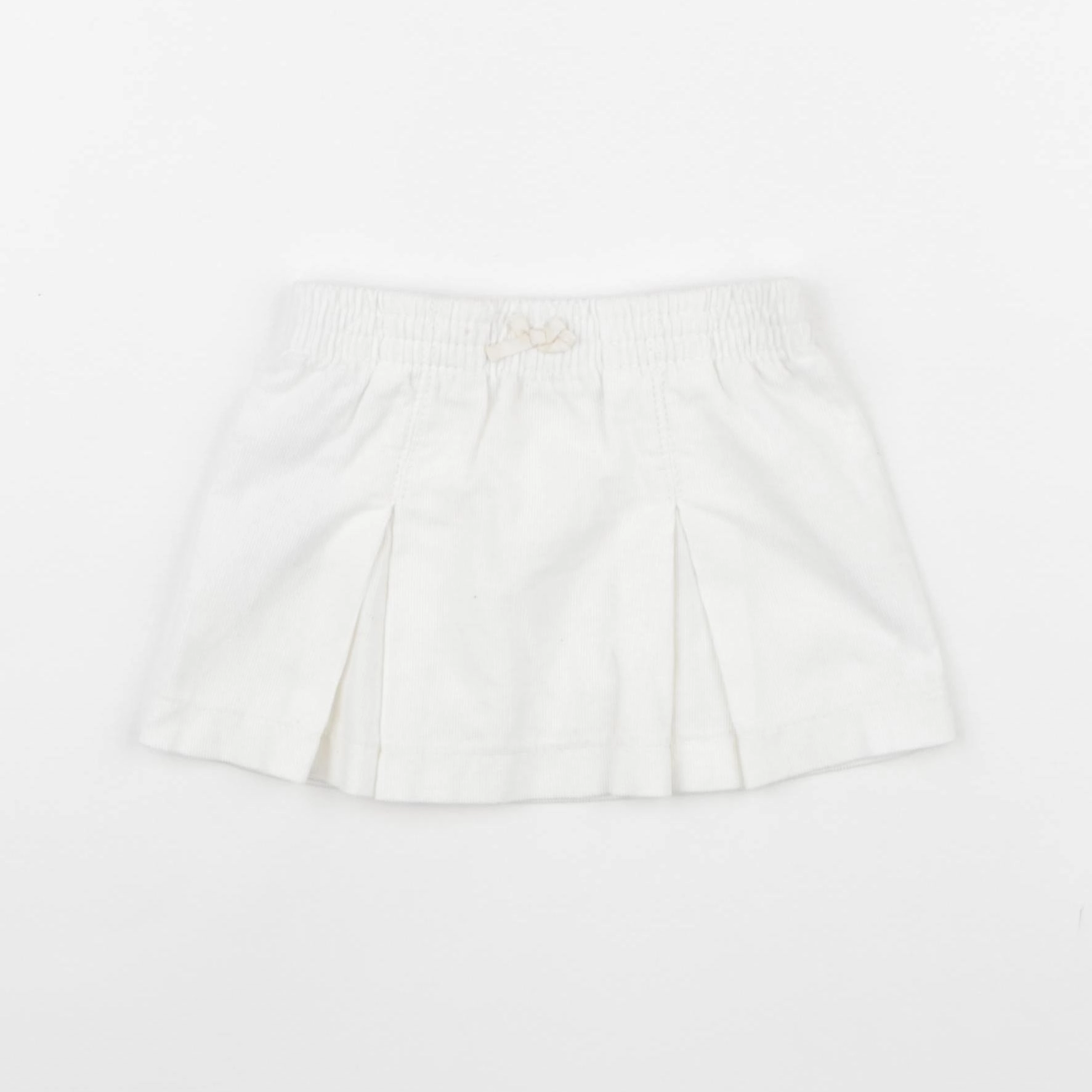 Benetton - jupe blanc - 6/9 mois