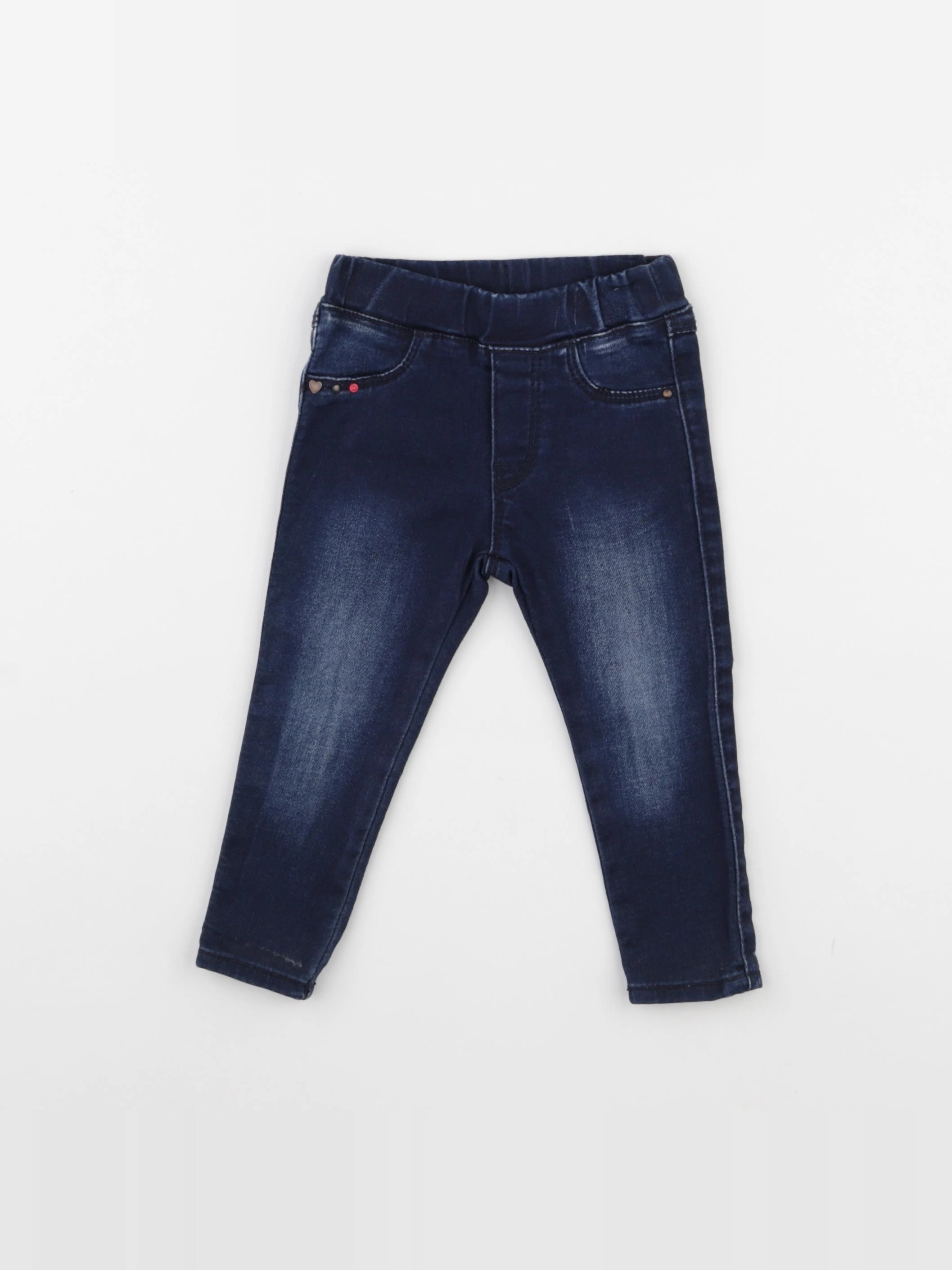 Catimini - jegging bleu - 12 mois