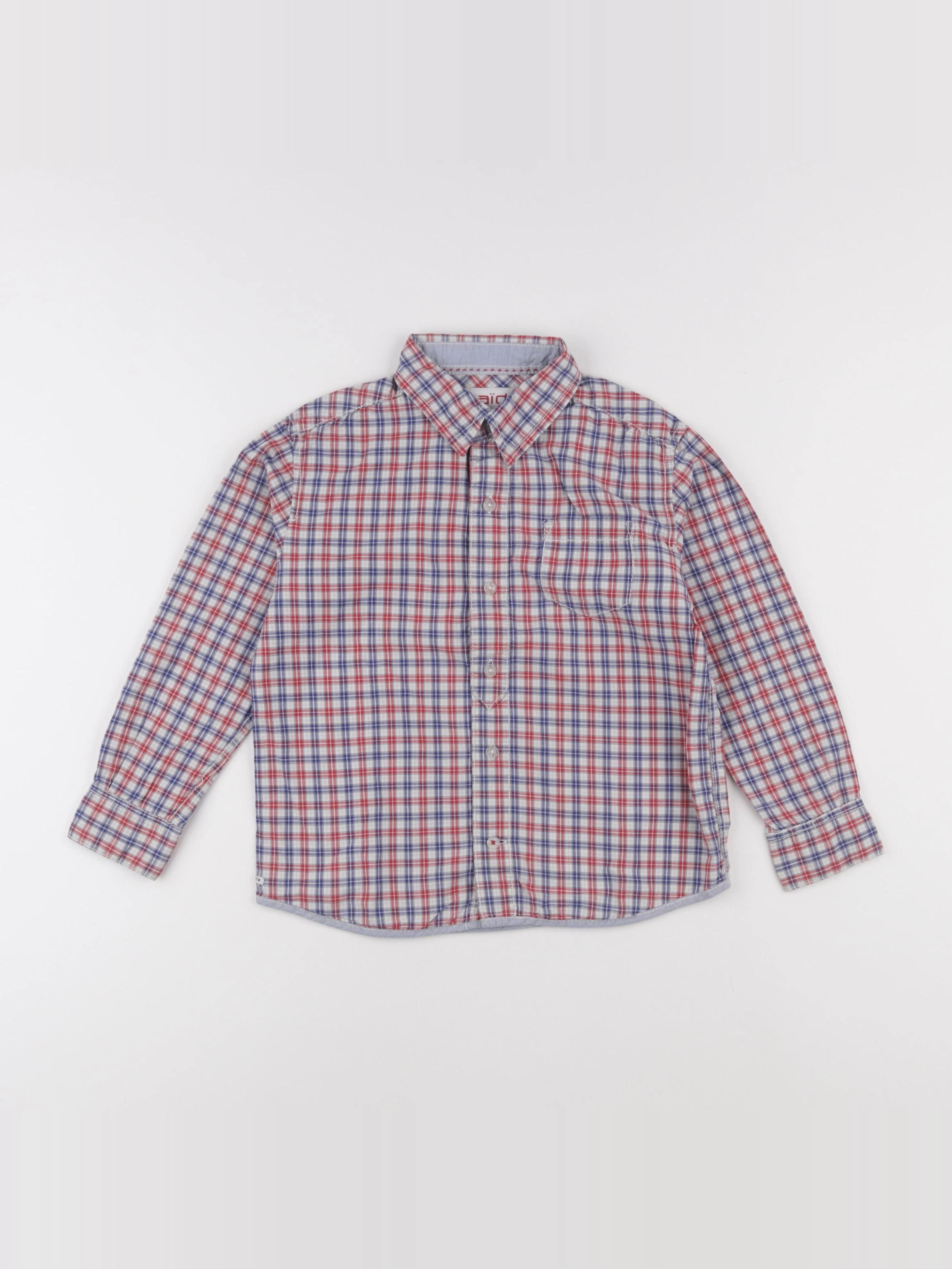 Okaidi - chemise bleu - 6 ans