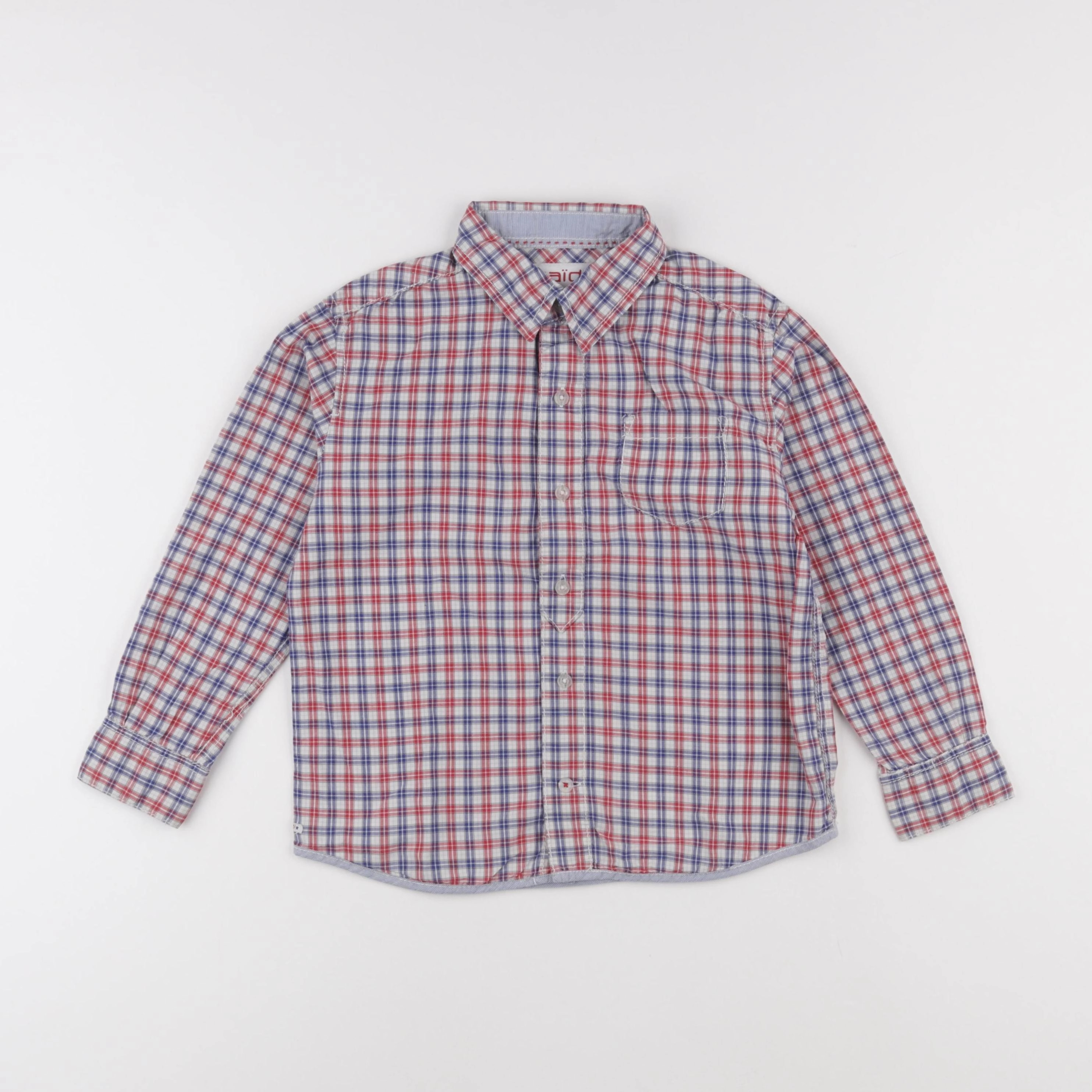 Okaidi - chemise bleu - 6 ans