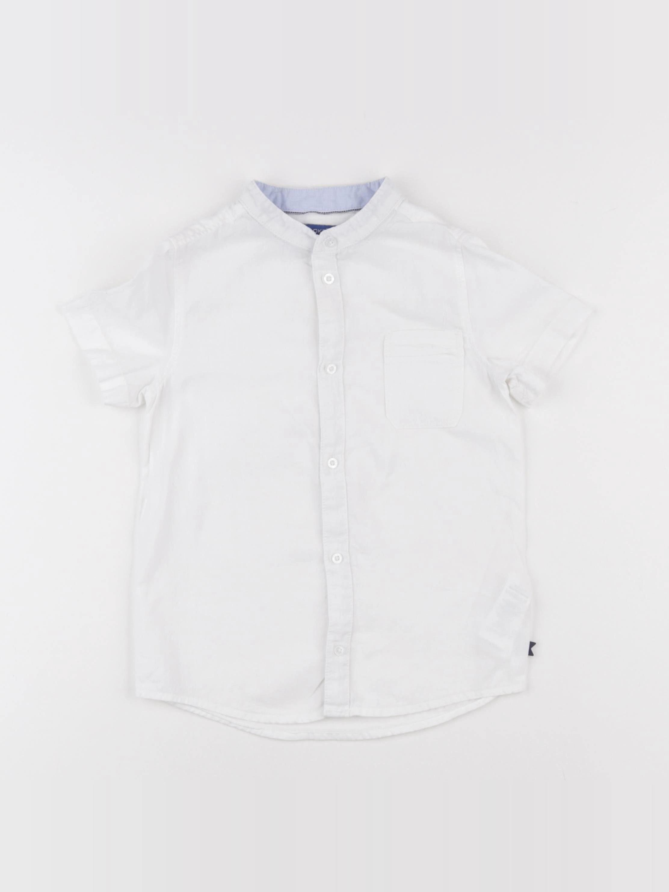 Okaidi - chemise blanc - 4 ans