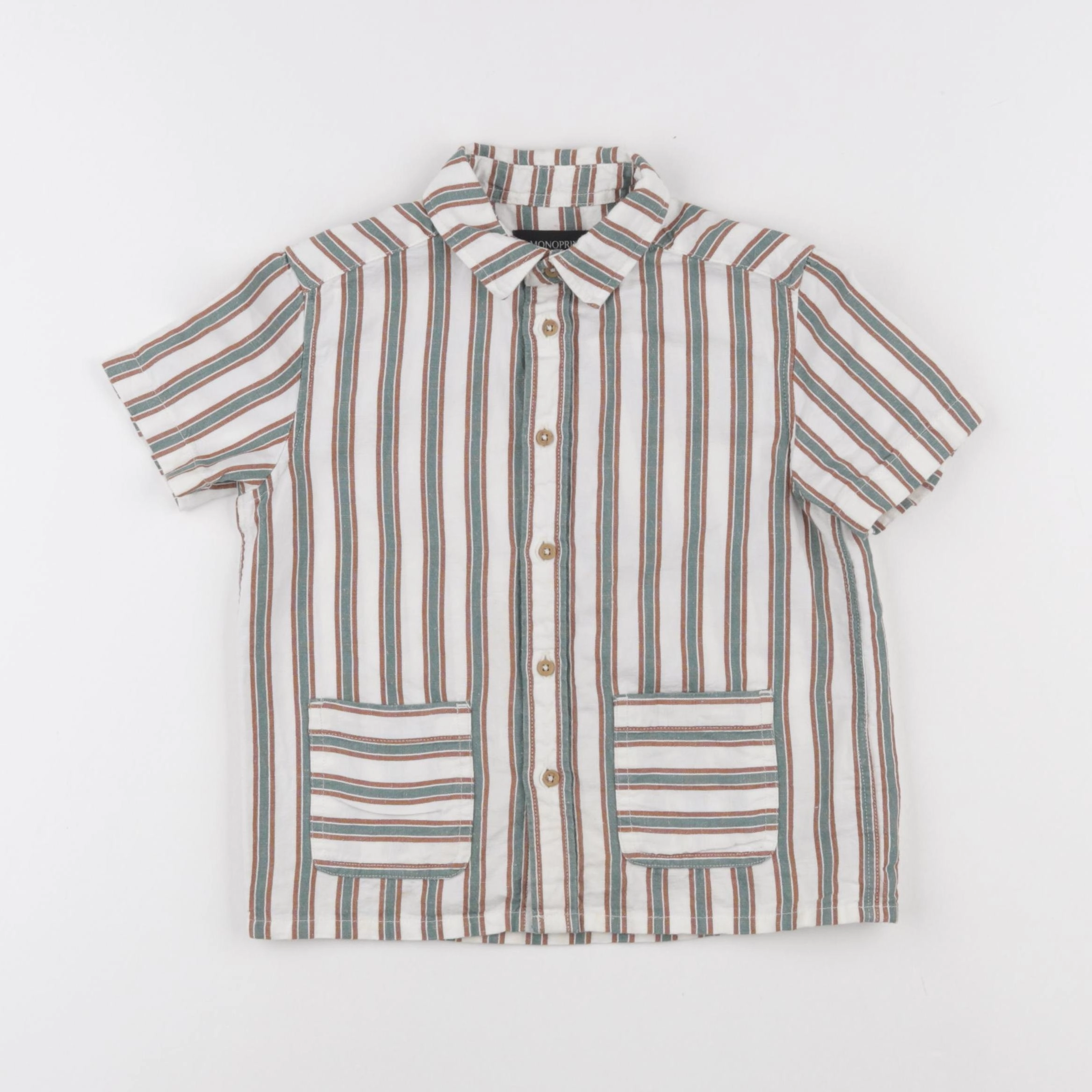 Monoprix - chemise blanc - 4 ans