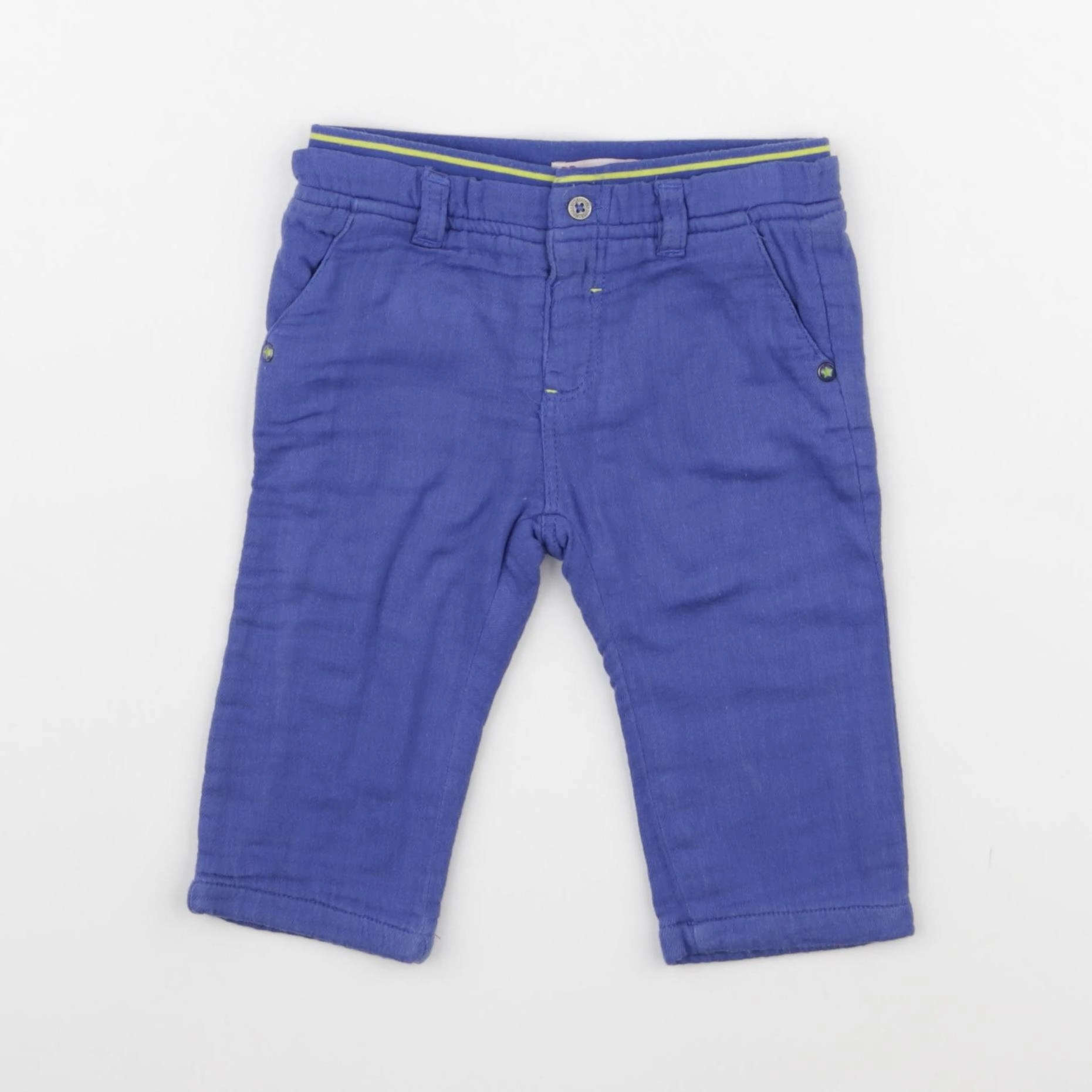 DPAM - pantalon bleu - 6 mois