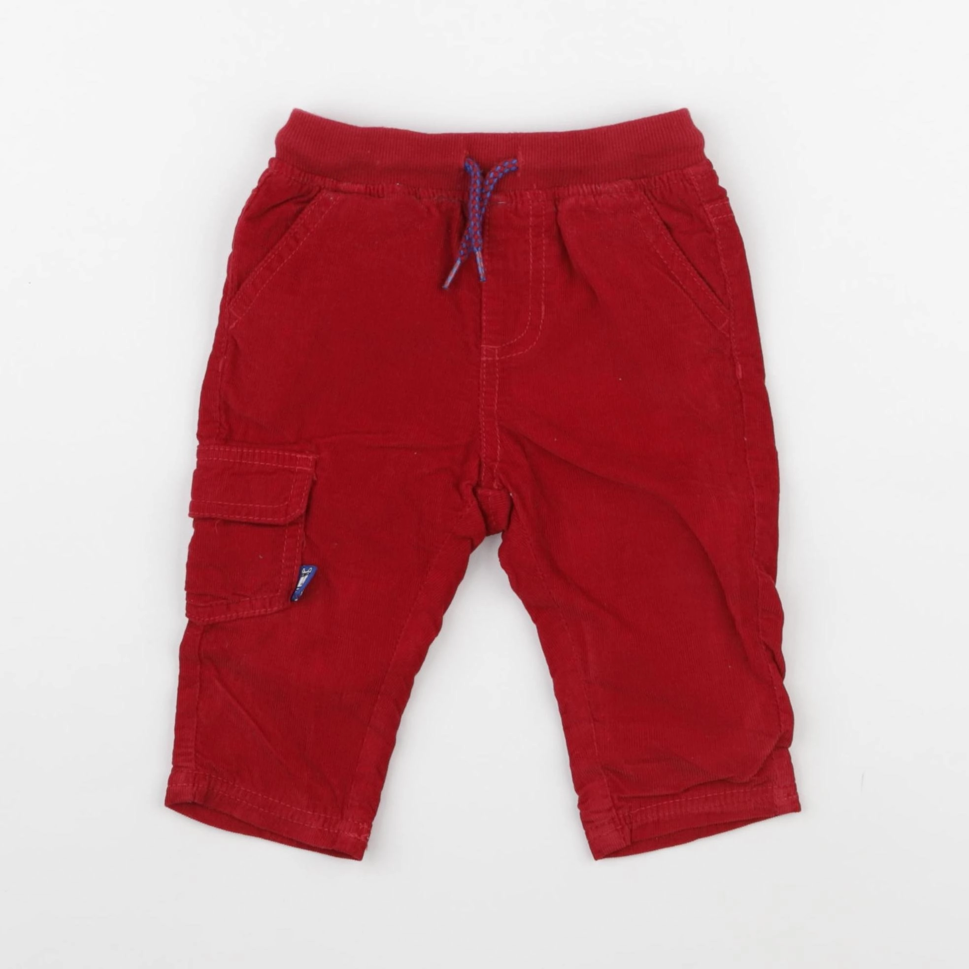 DPAM - pantalon rouge - 12 mois