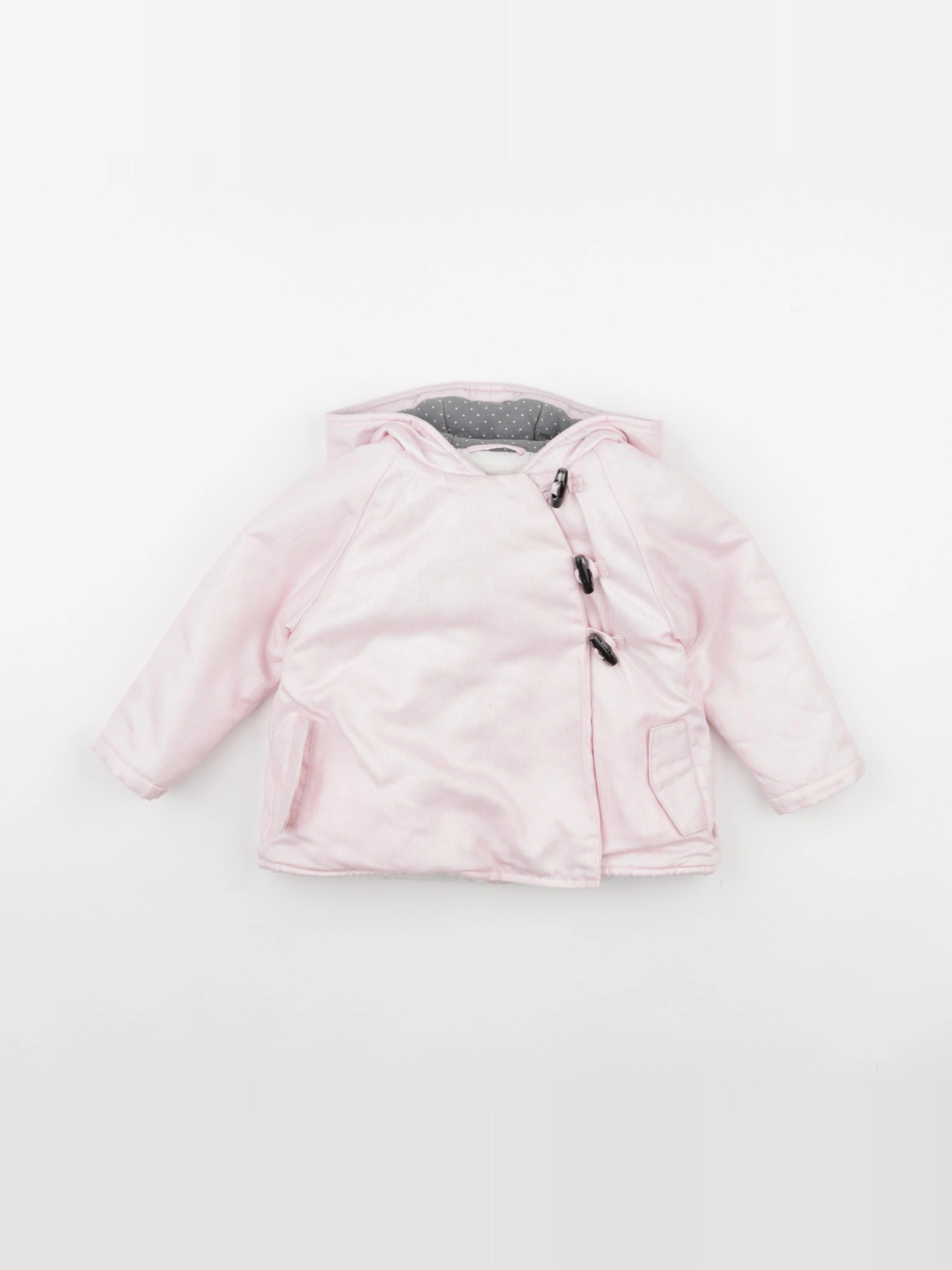 Obaïbi - manteau rose - 18 mois