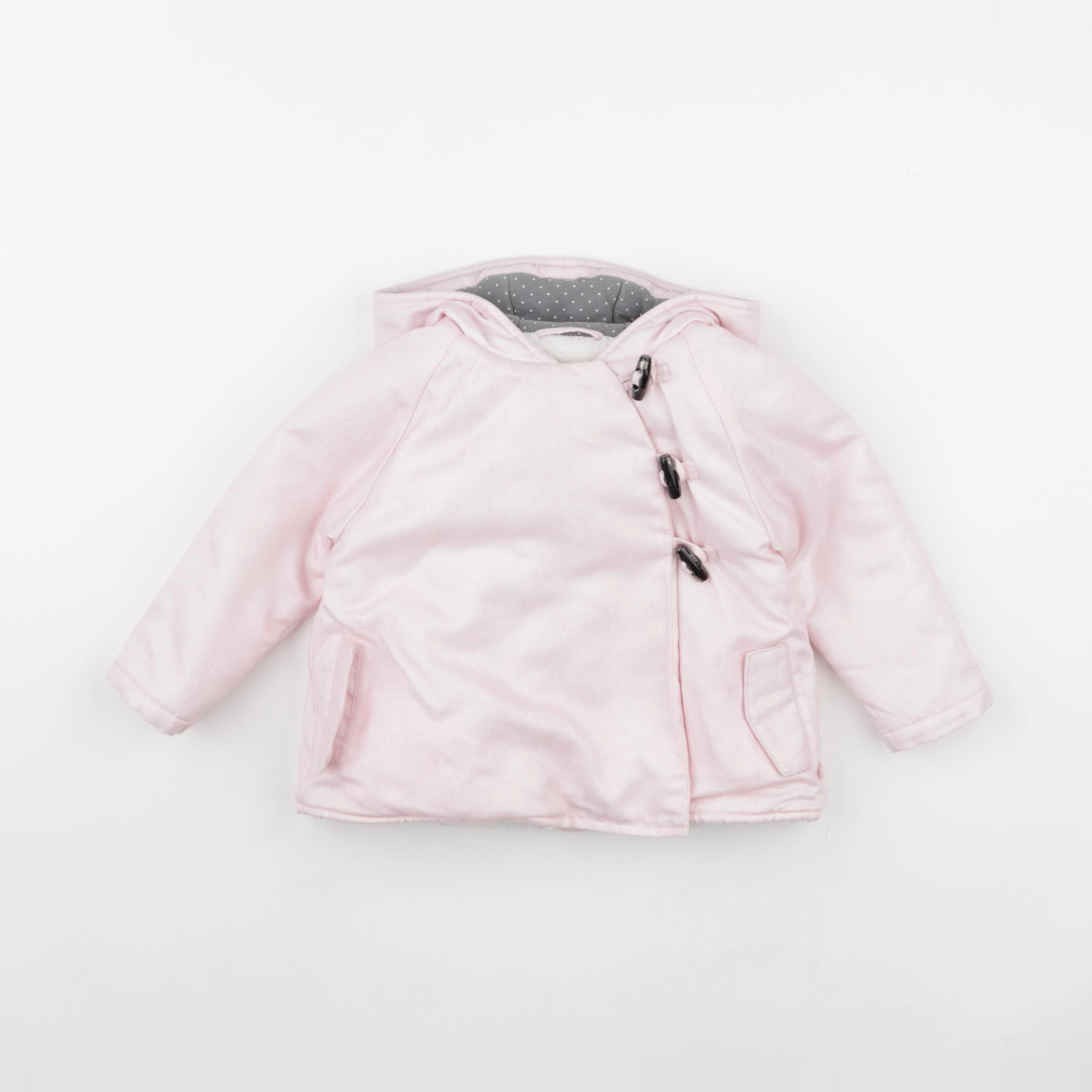 Obaïbi - manteau rose - 18 mois
