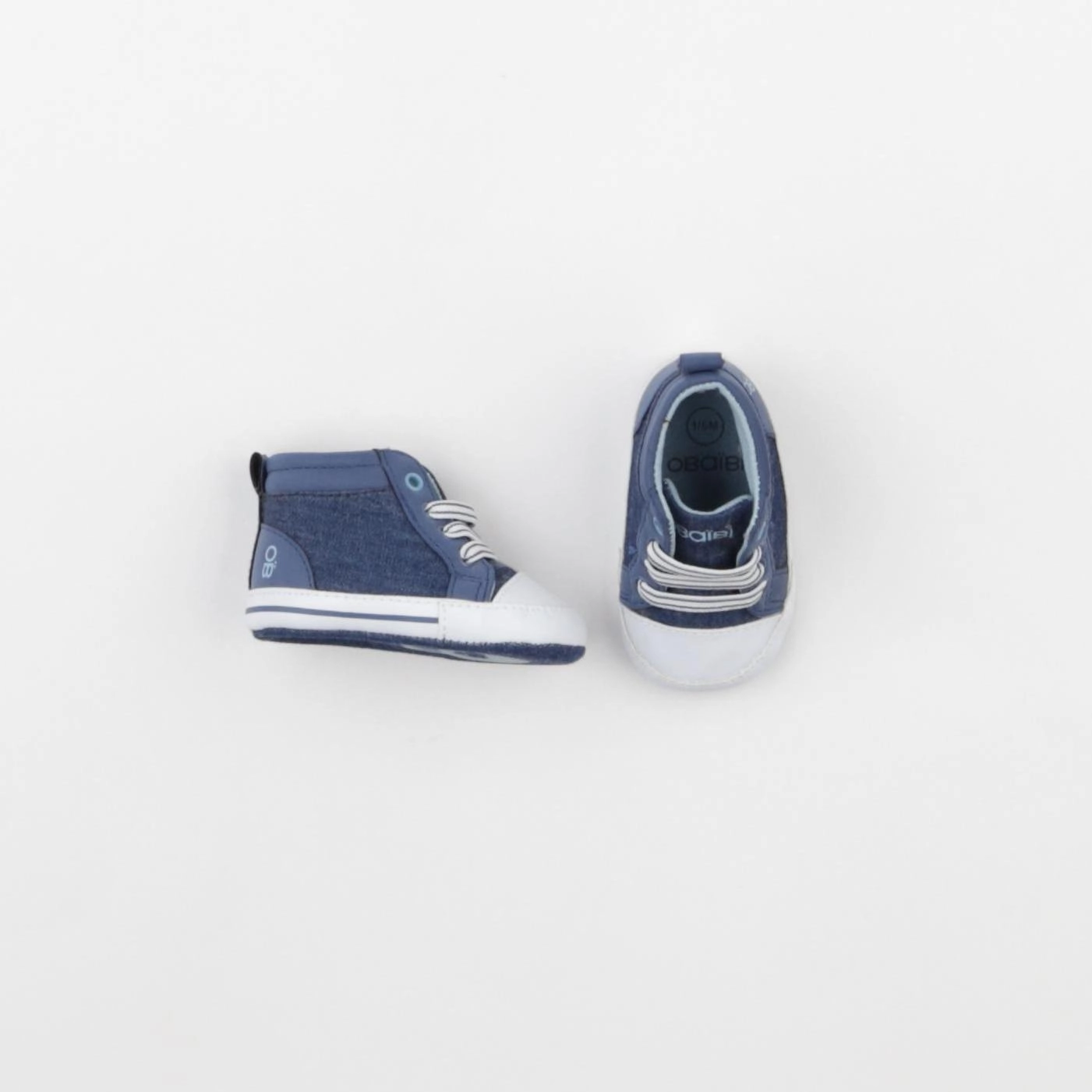 Obaïbi - chaussons bleu - pointure 17