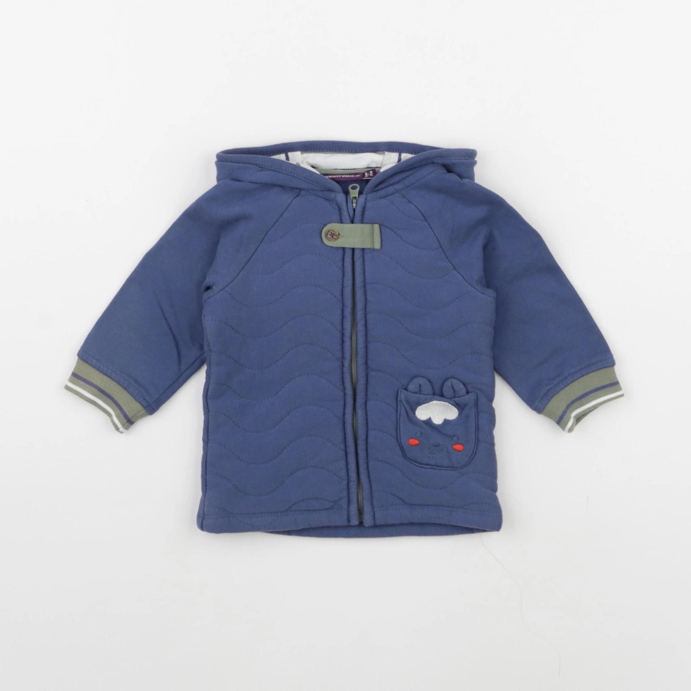 Sergent Major - veste bleu - 12 mois