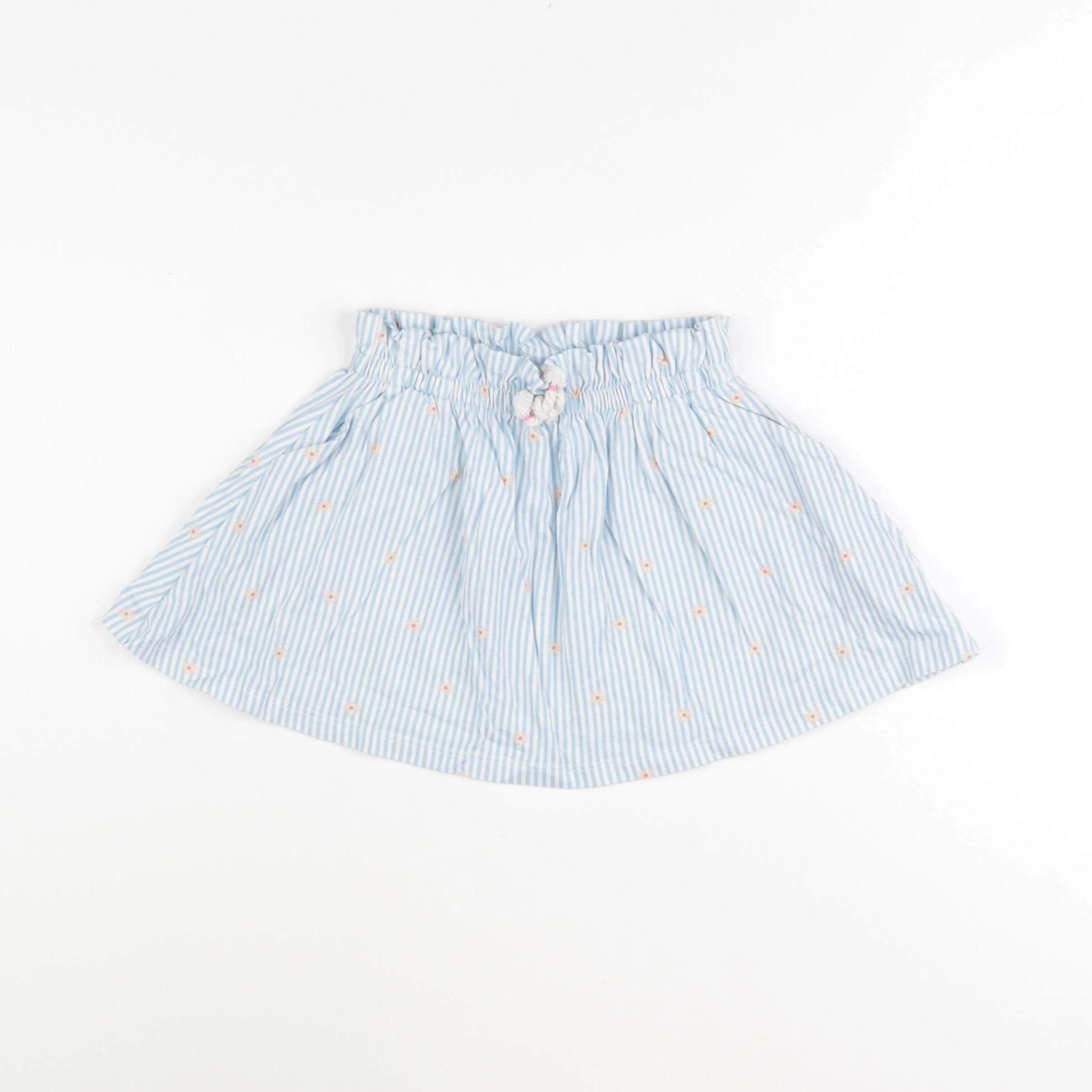 Vertbaudet - jupe bleu - 3 ans