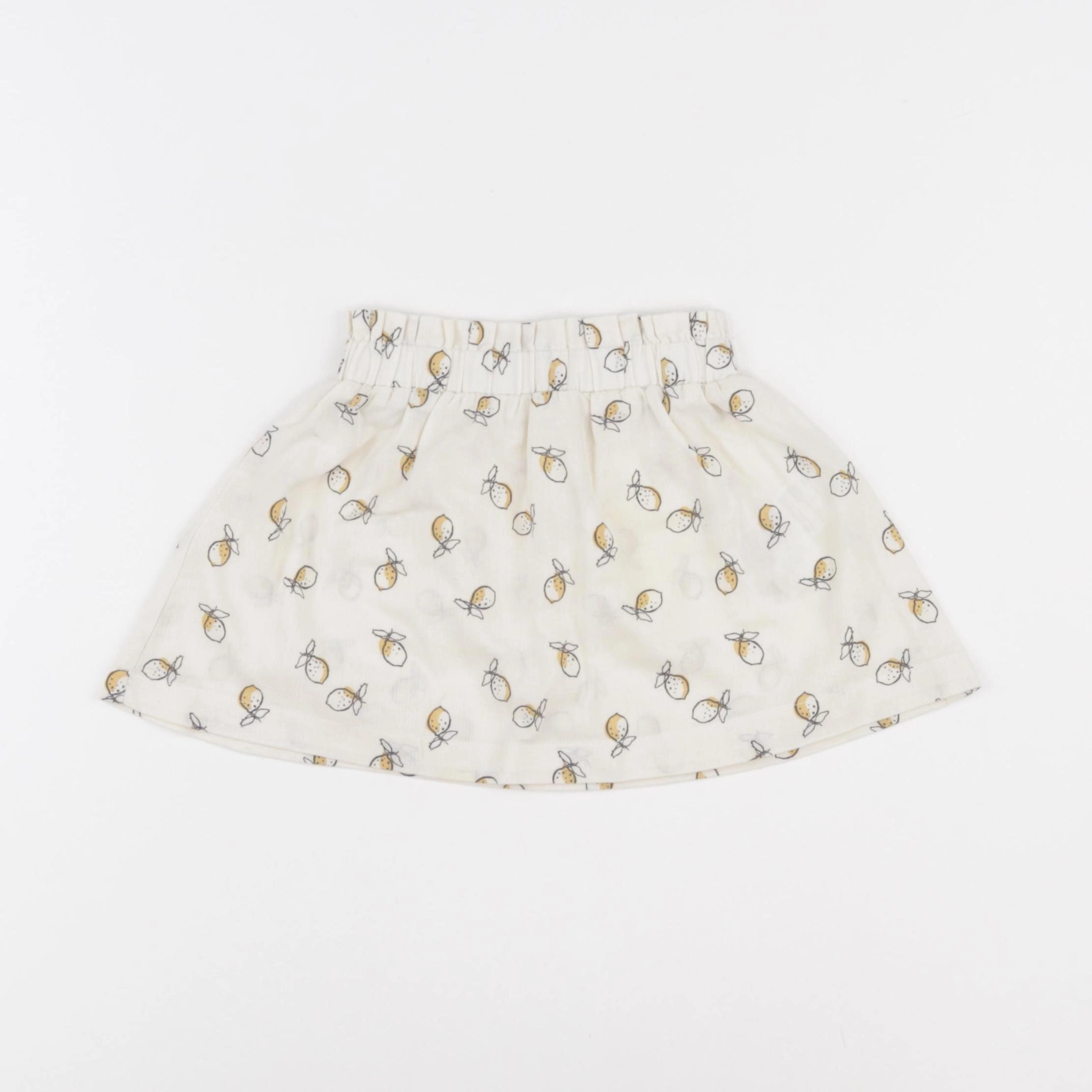 Vertbaudet - jupe blanc - 18 mois