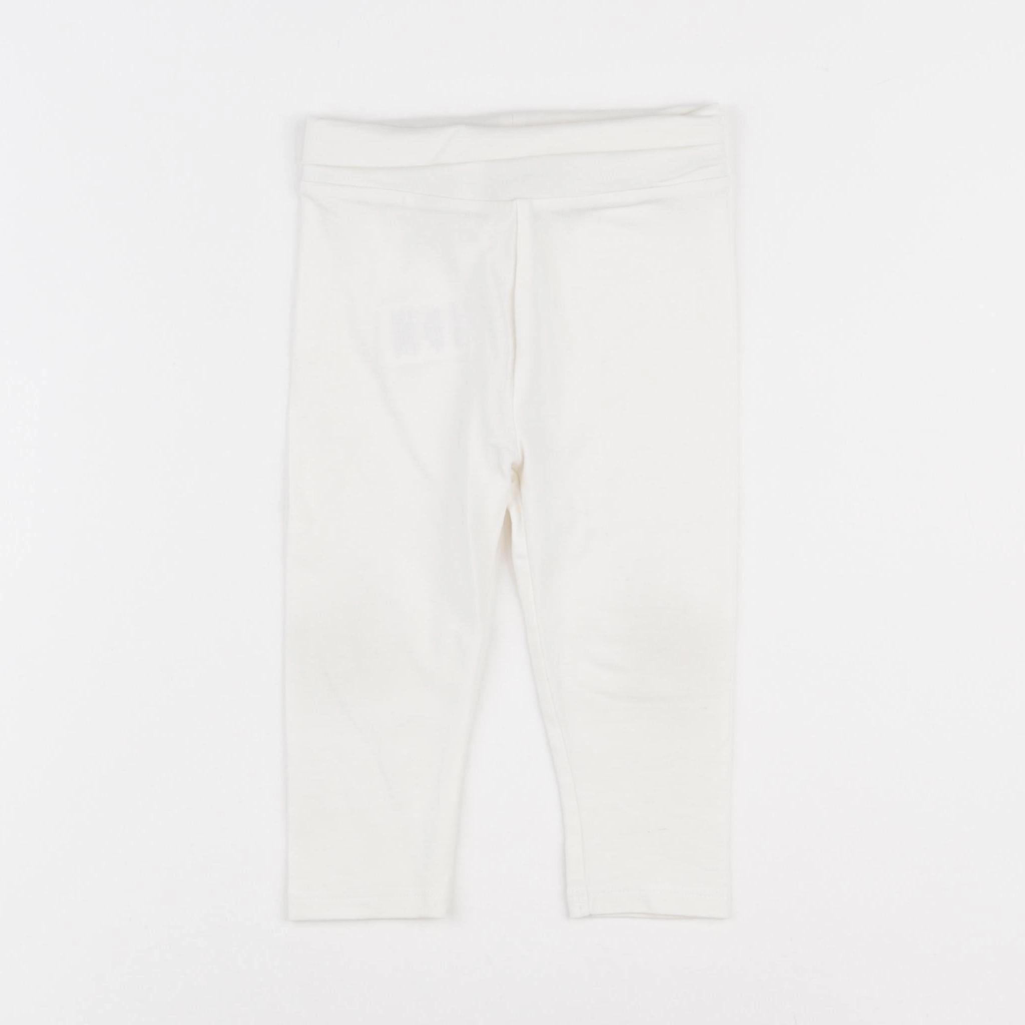 Vertbaudet - legging blanc - 18 mois
