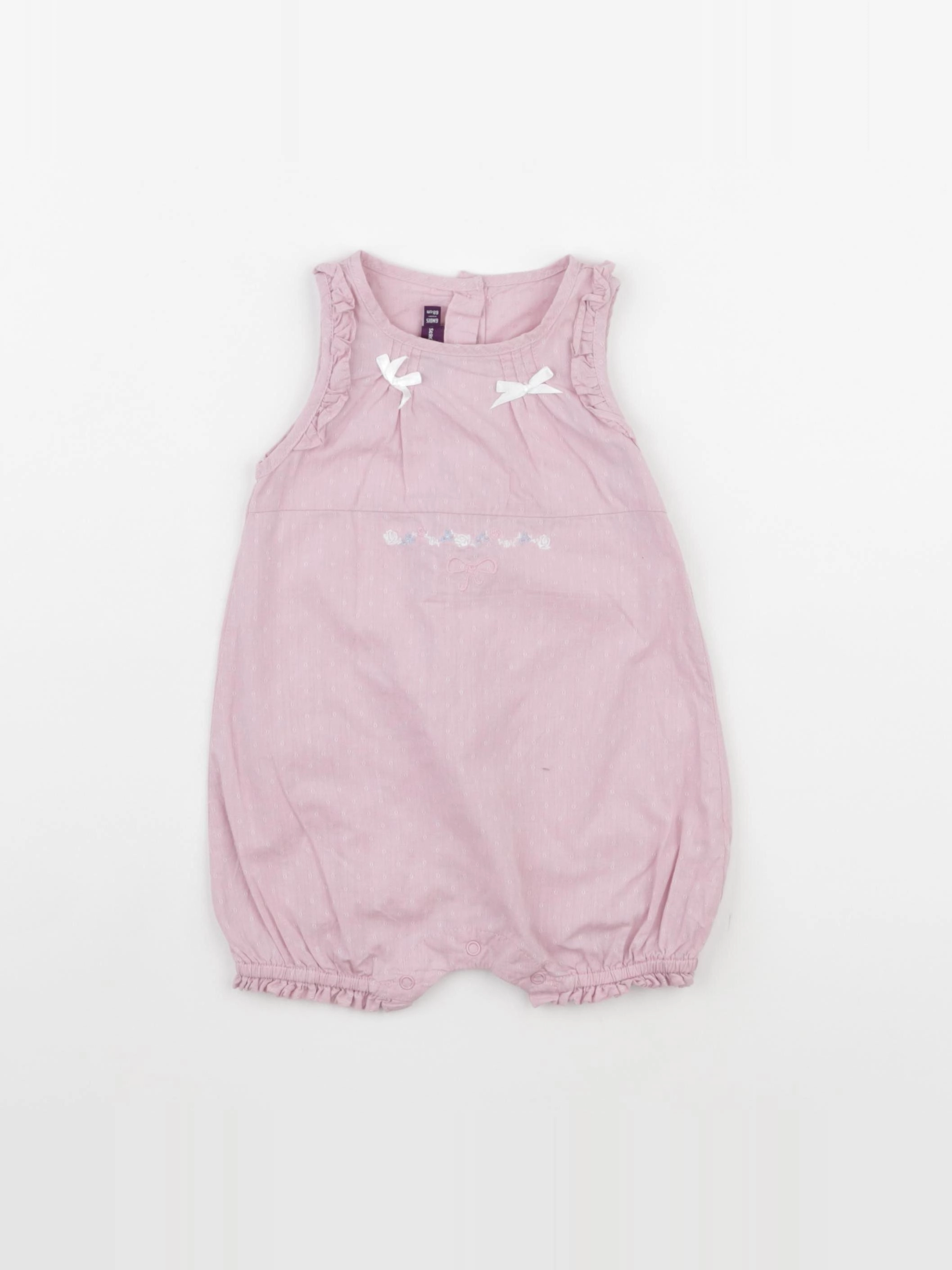 Sergent Major - combinaison rose - 6 mois