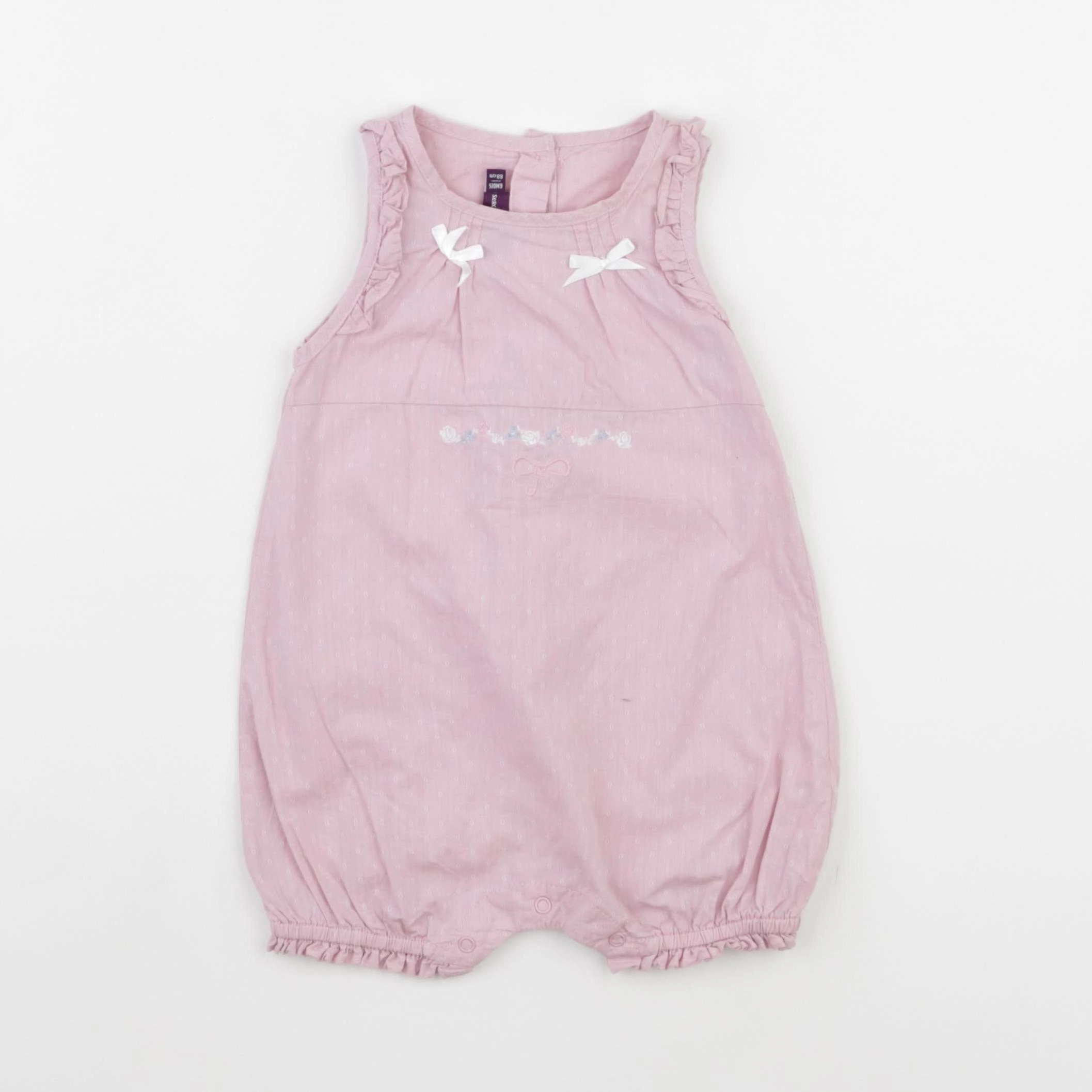 Sergent Major - combinaison rose - 6 mois