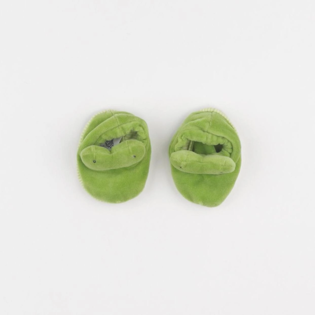 Moulin Roty - chaussons vert - pointure 16