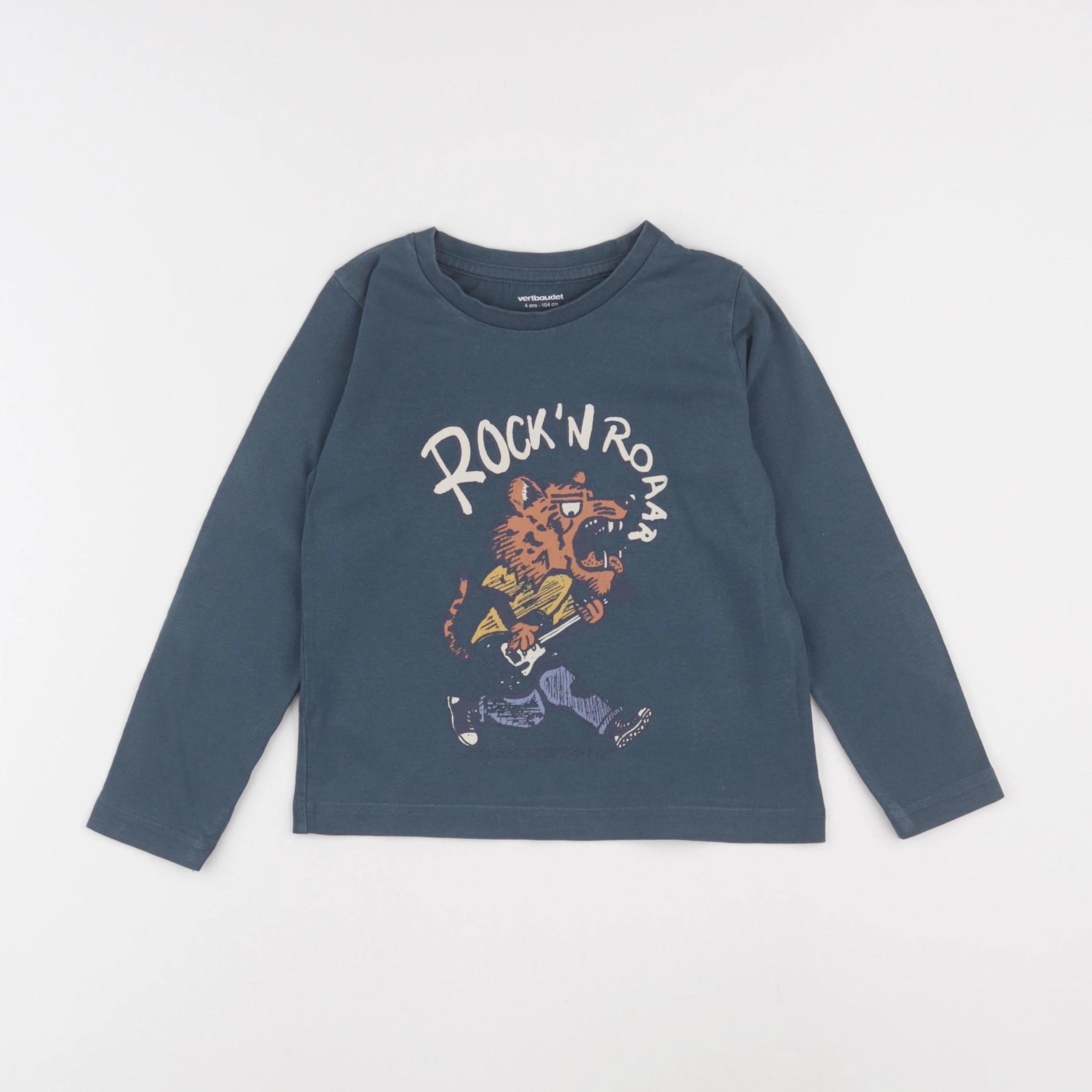 Vertbaudet - tee-shirt multicolore - 4 ans