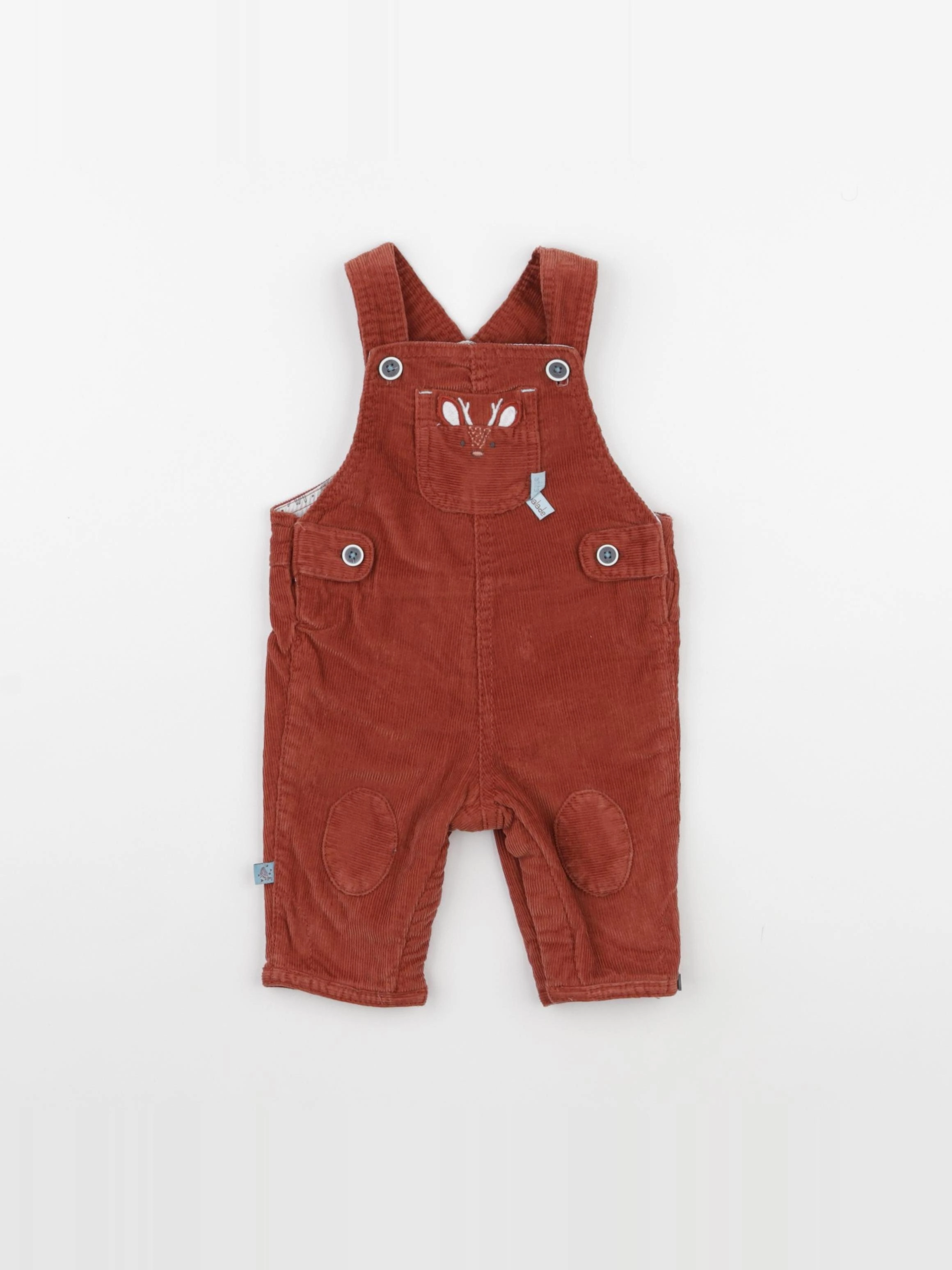 Sergent Major - salopette marron - 3 mois