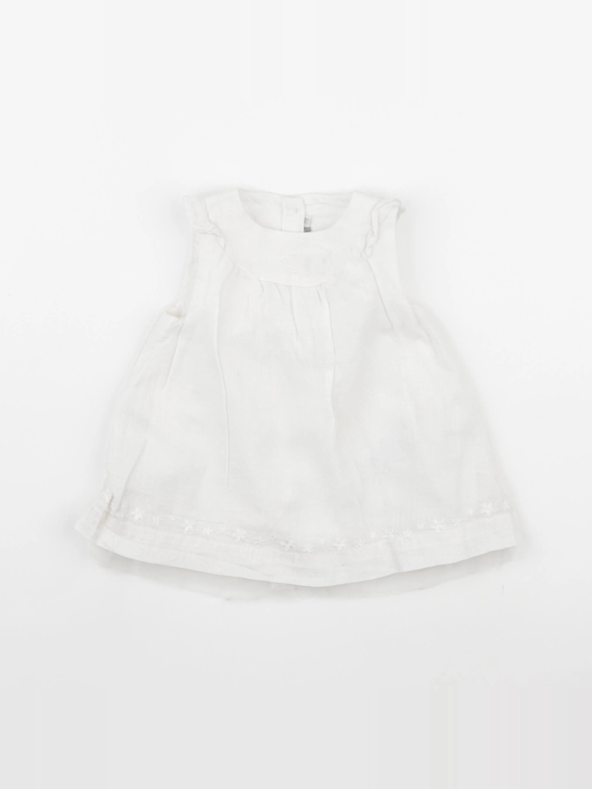 Sergent Major - robe beige, or - 3 mois