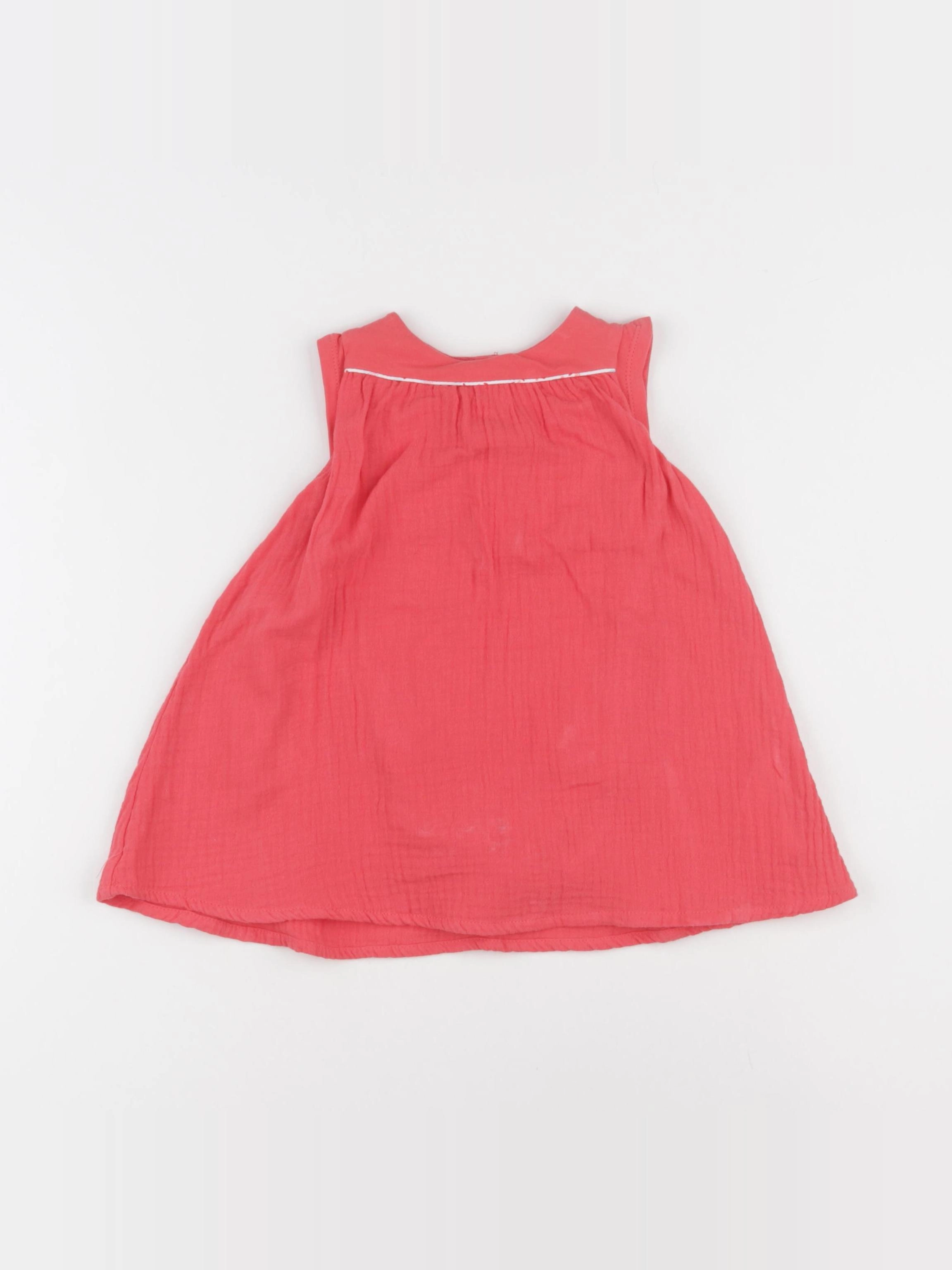 Obaïbi - robe rouge - 6 mois