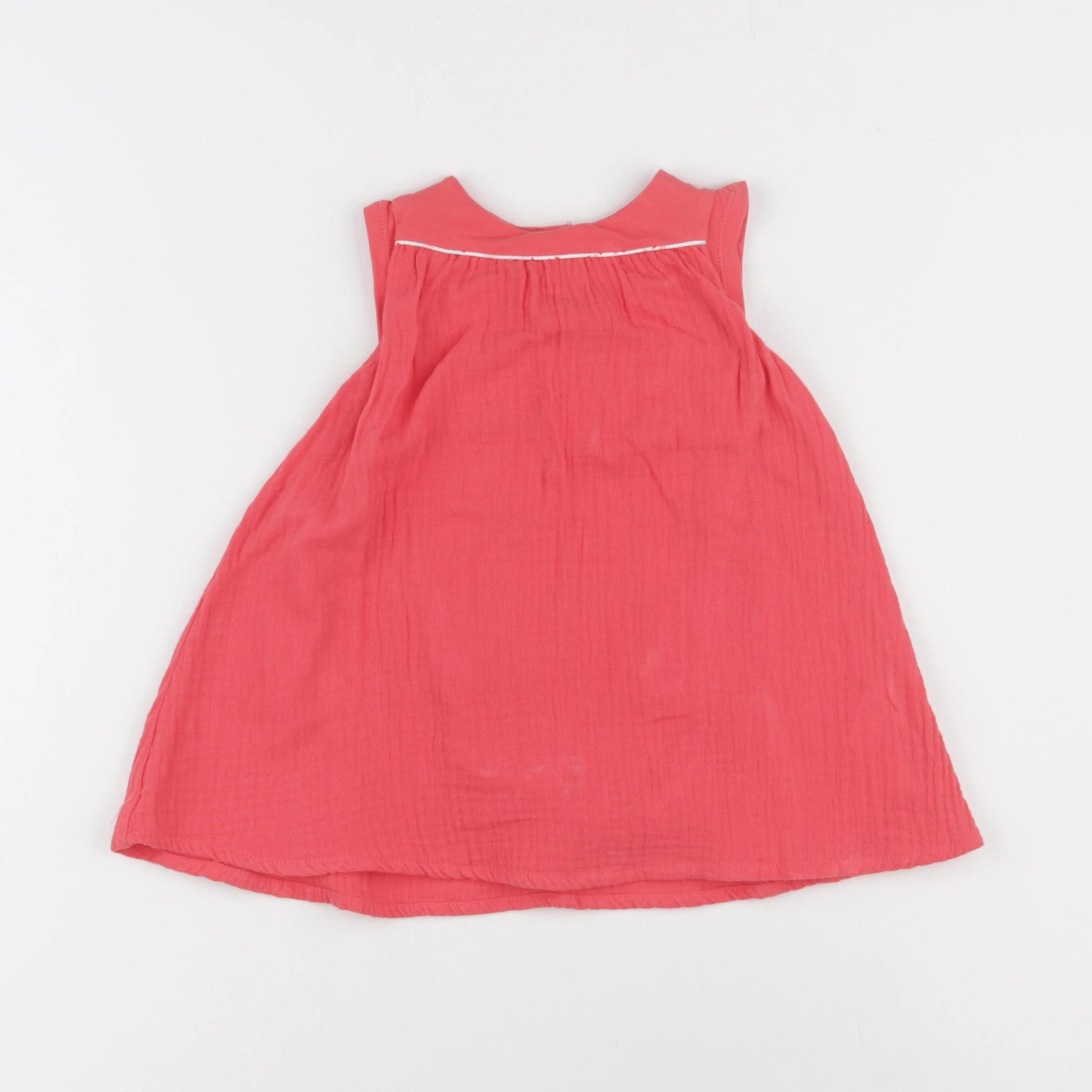 Obaïbi - robe rouge - 6 mois