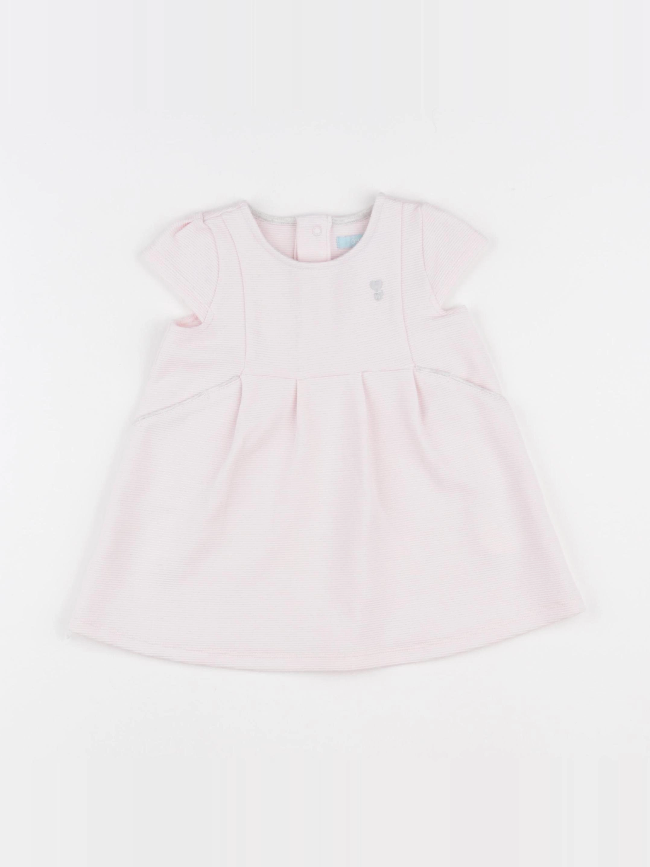 Obaïbi - robe rose - 6 mois