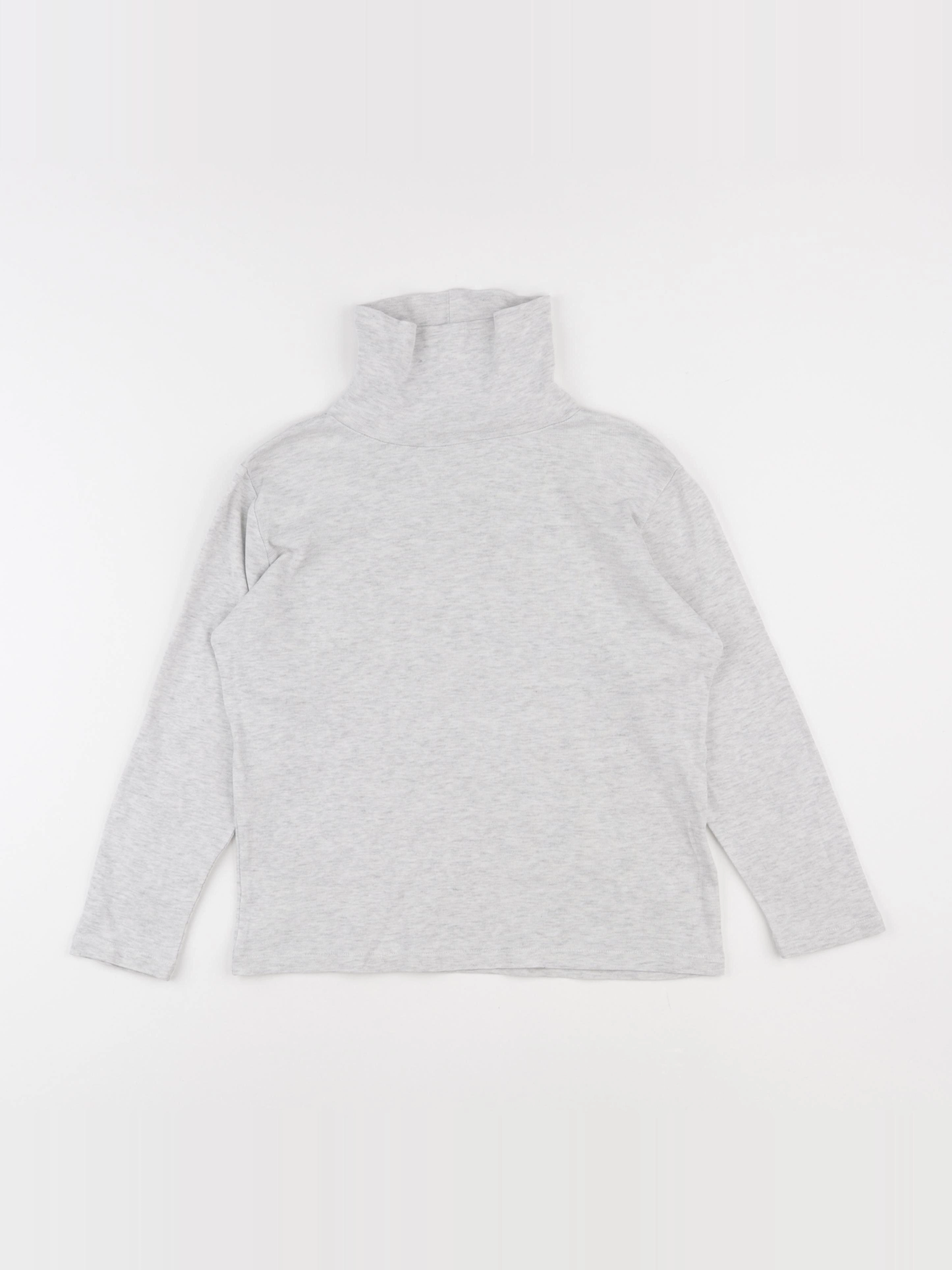 Vertbaudet - sous-pull gris - 8 ans