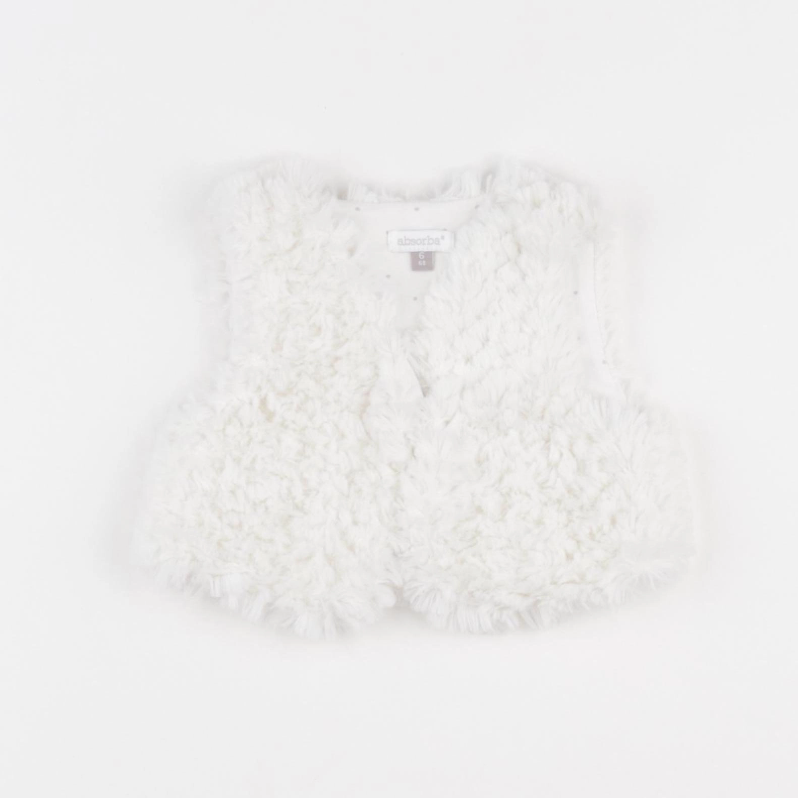 Absorba - gilet blanc - 6 mois