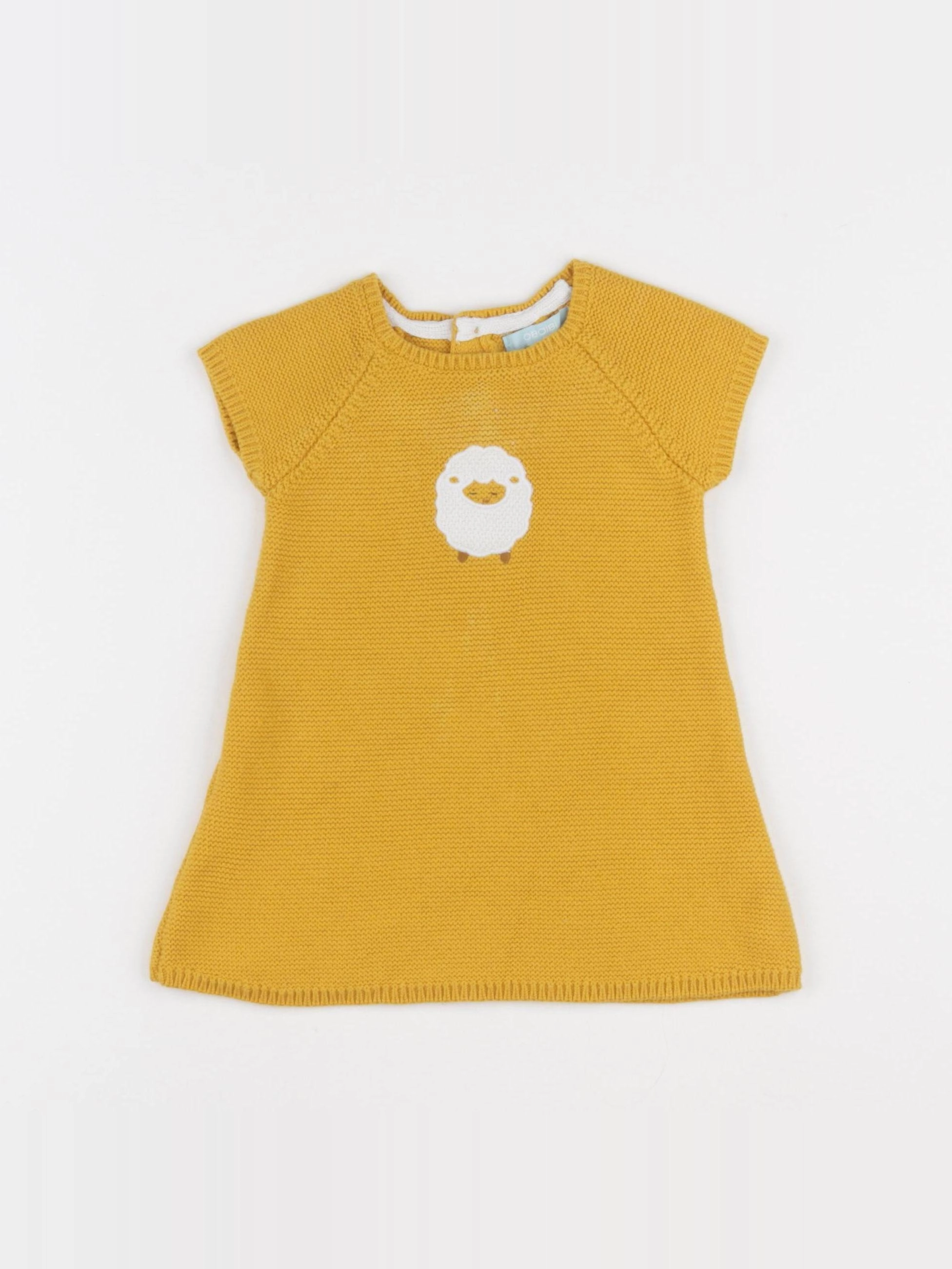 Obaïbi - robe jaune - 6 mois