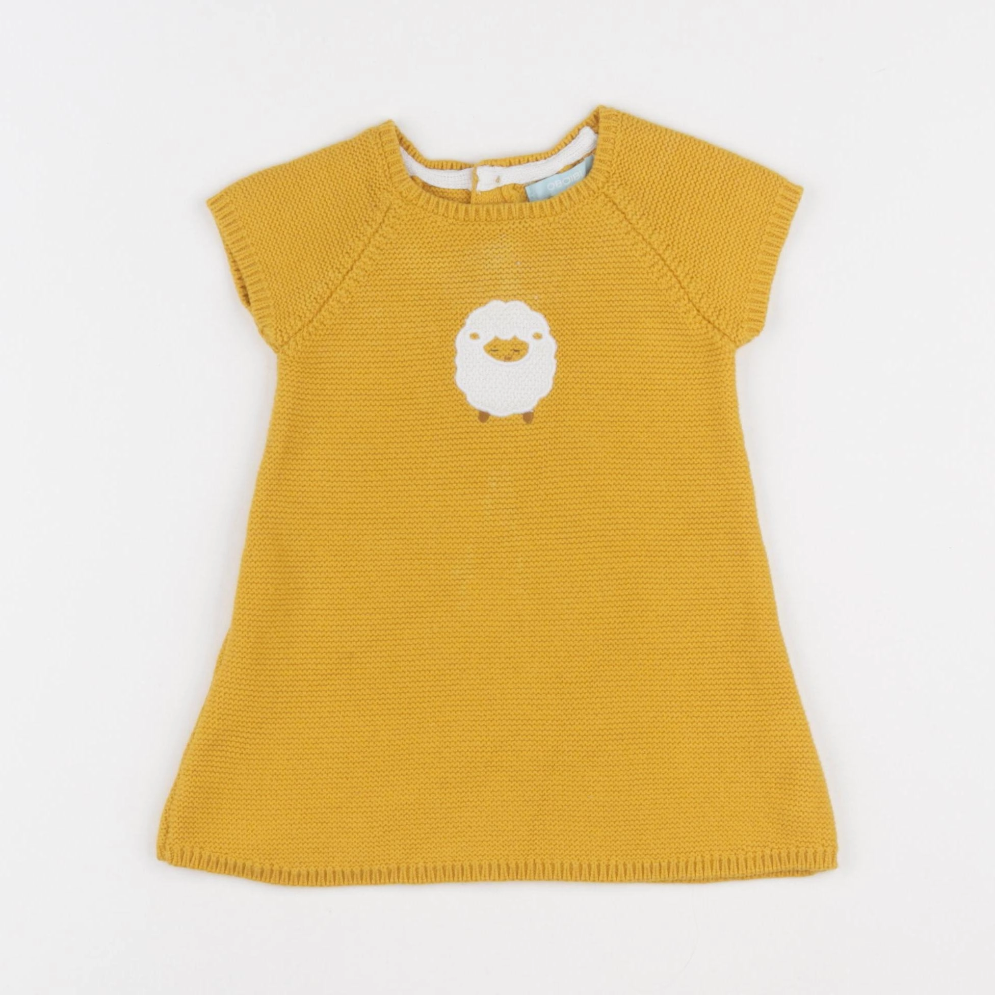 Obaïbi - robe jaune - 6 mois
