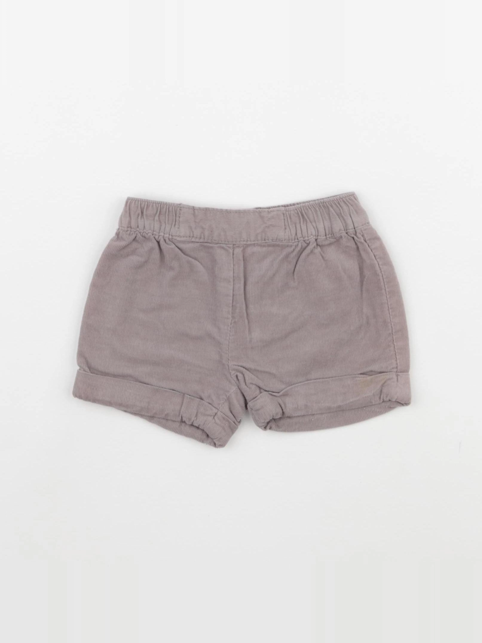 Obaïbi - short gris - 6 mois
