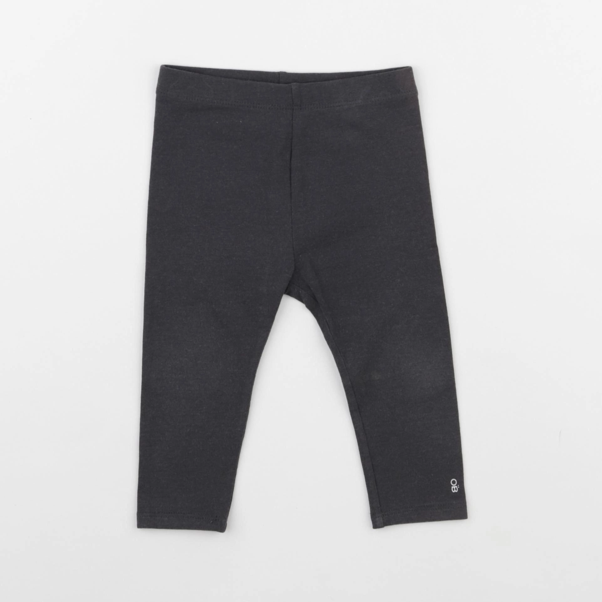 Obaïbi - legging gris - 12 mois