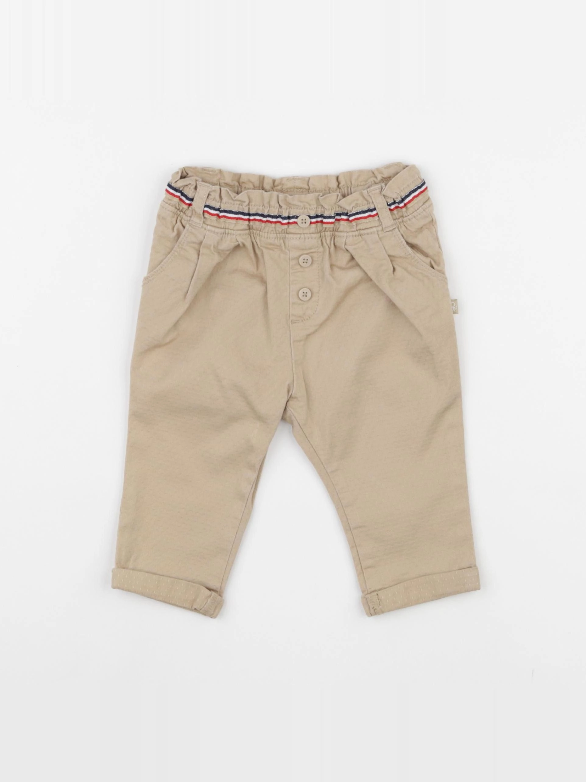 Obaïbi - pantalon marron - 12 mois