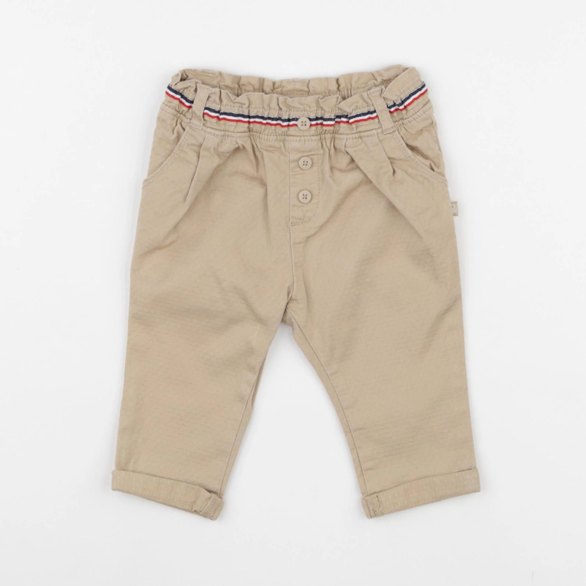 Obaïbi - pantalon marron - 12 mois