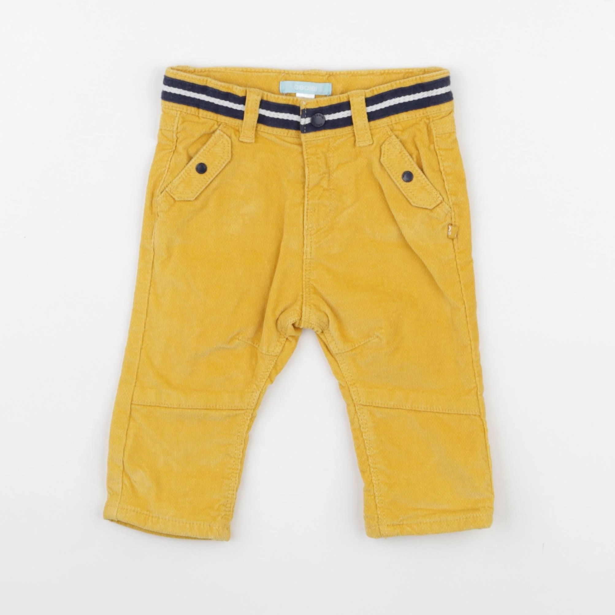 Obaïbi - pantalon jaune - 6 mois