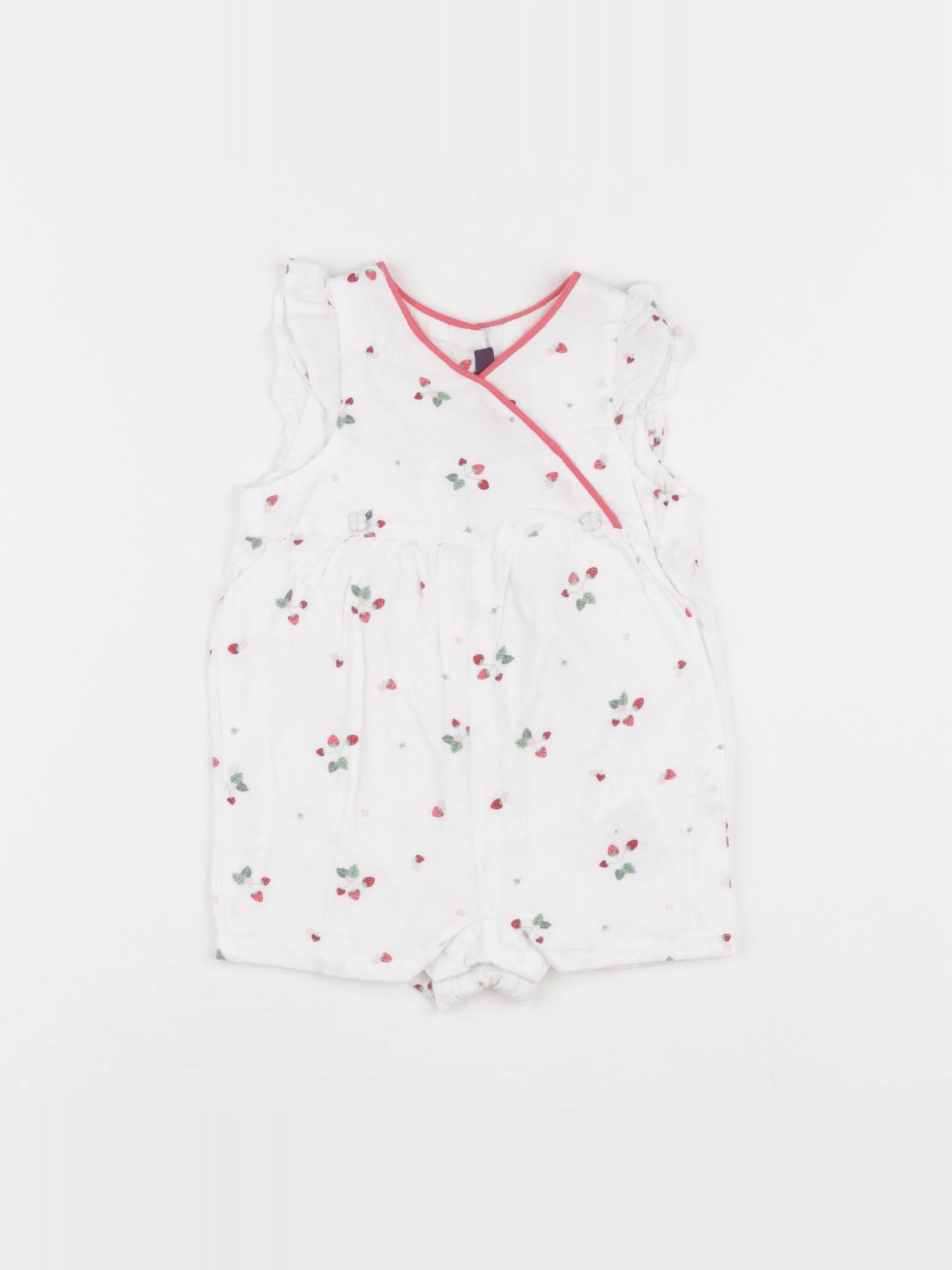 Sergent Major - combinaison blanc - 6 mois