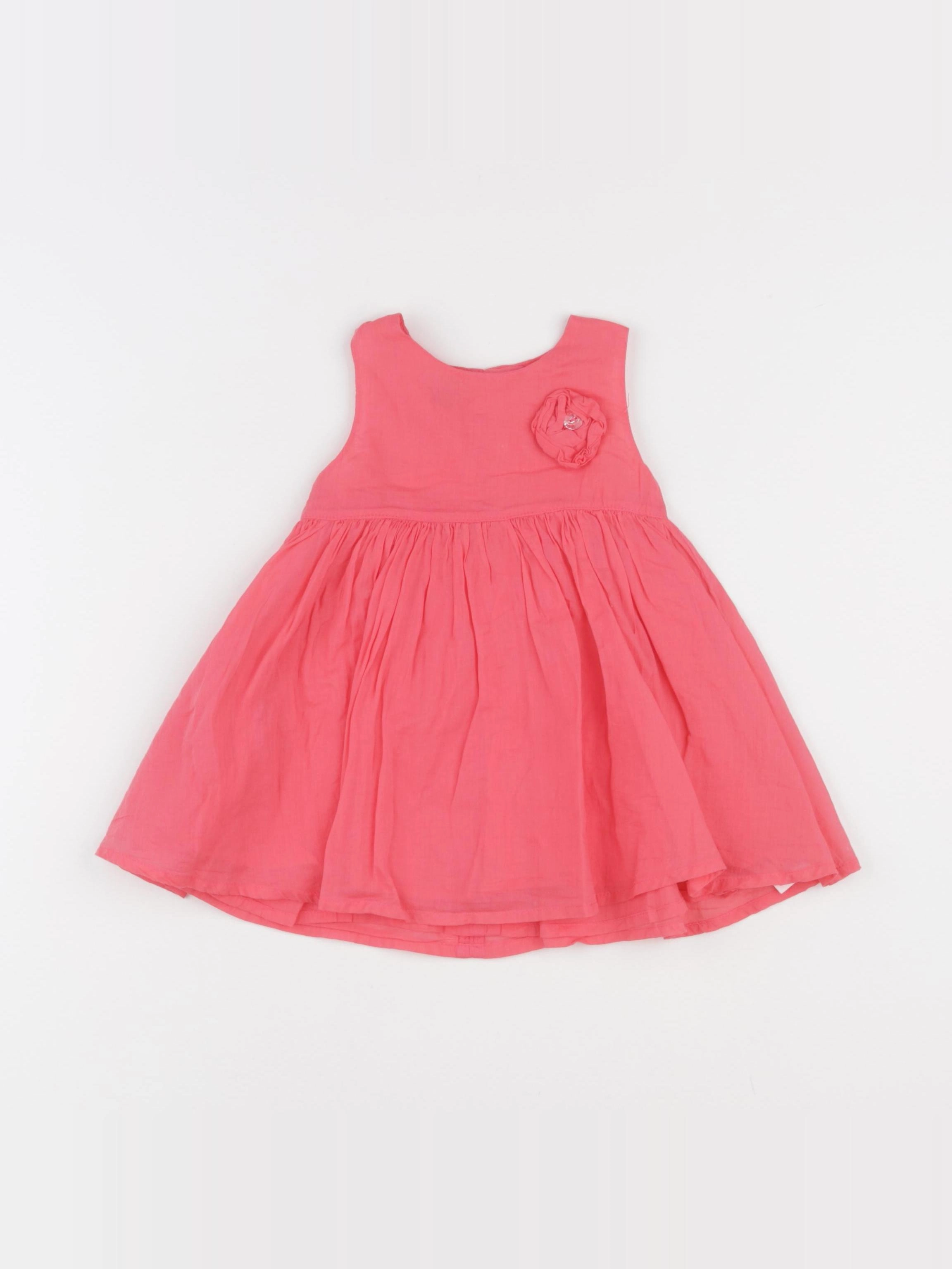 Absorba - robe rose - 12 mois
