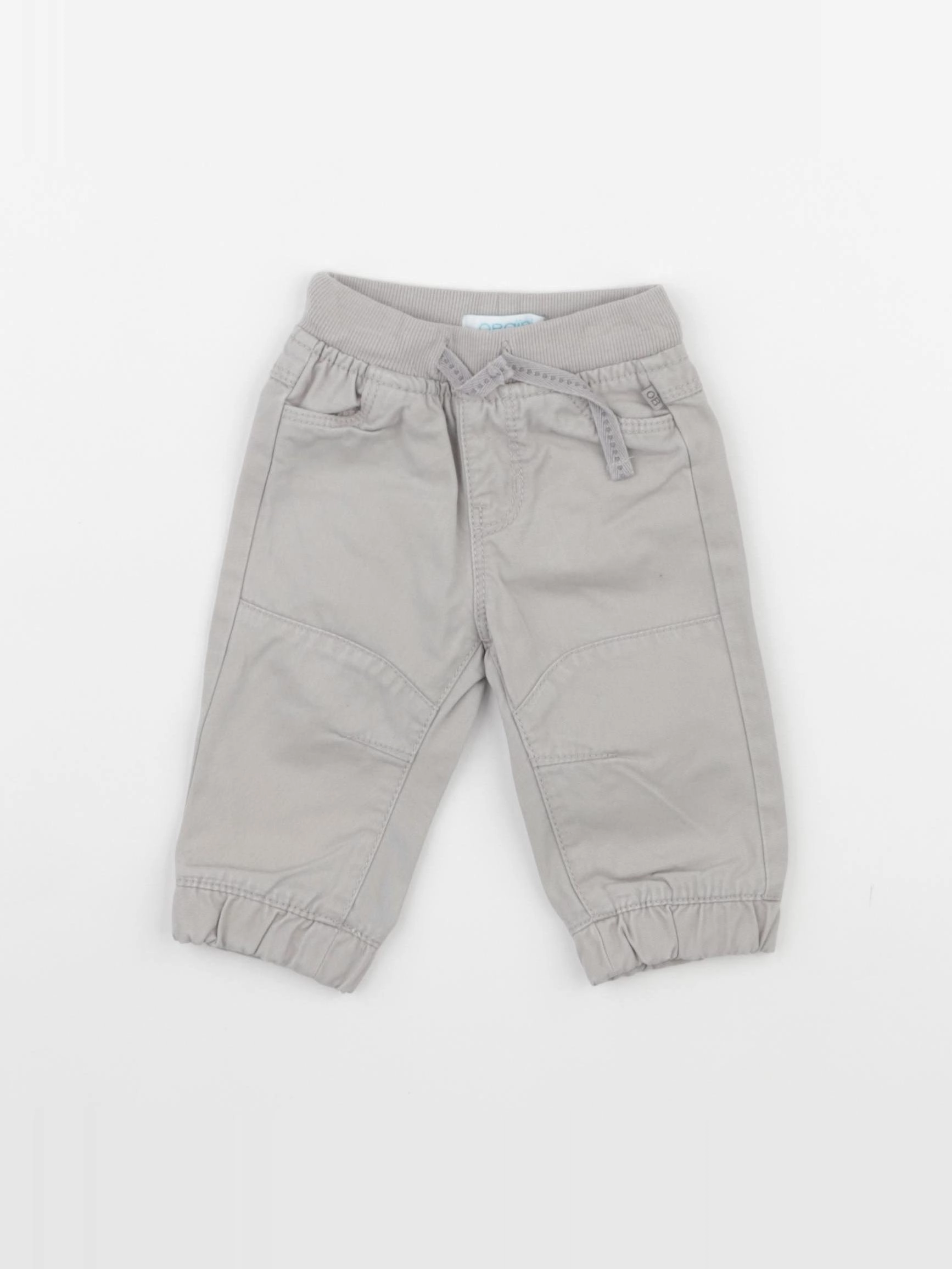Obaïbi - pantalon gris - 3 mois