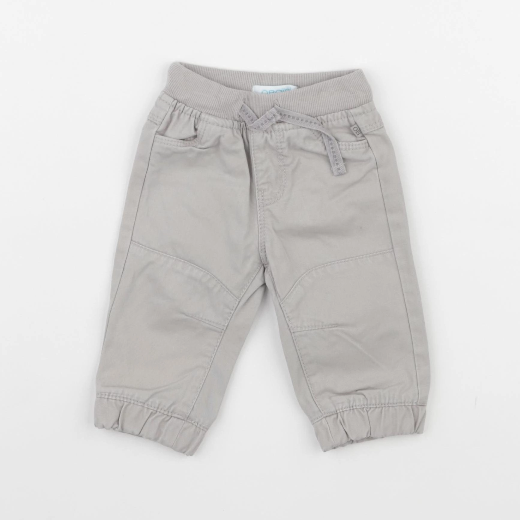 Obaïbi - pantalon gris - 3 mois