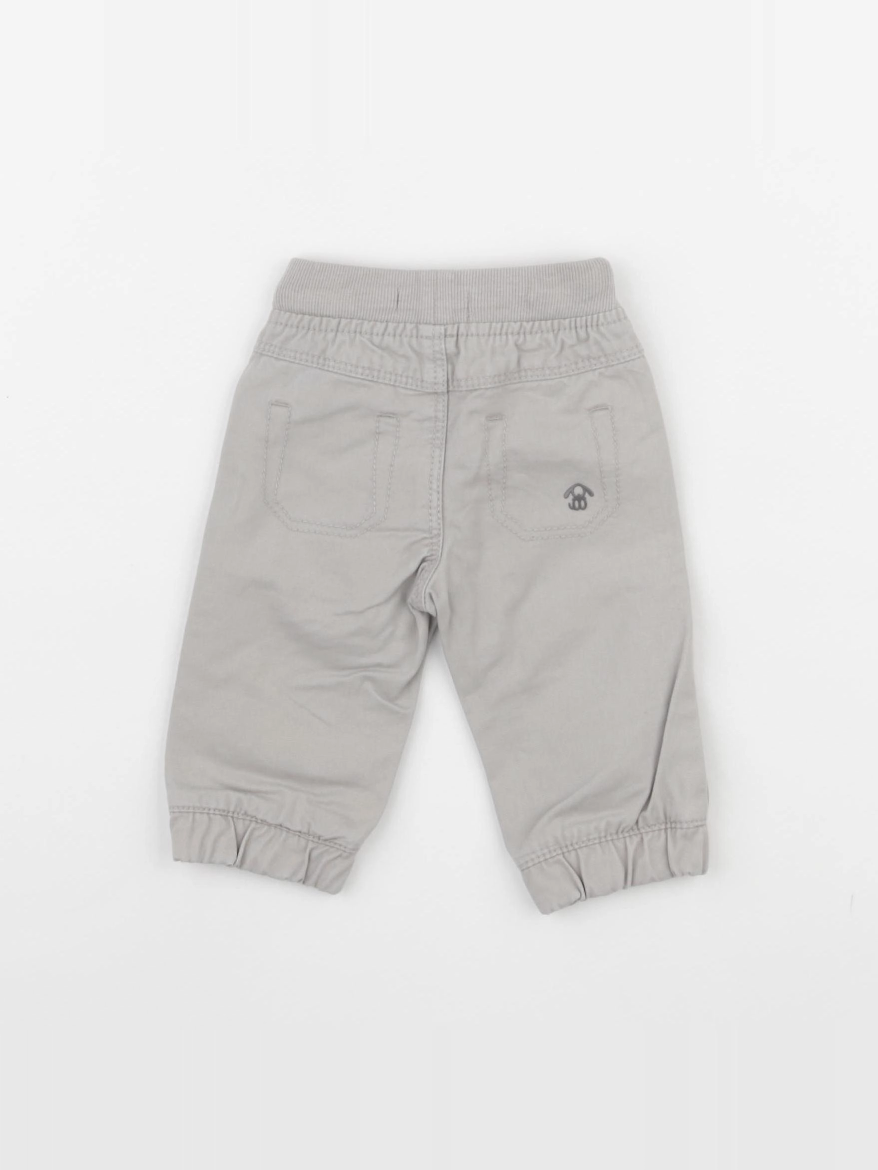 Obaïbi - pantalon gris - 3 mois