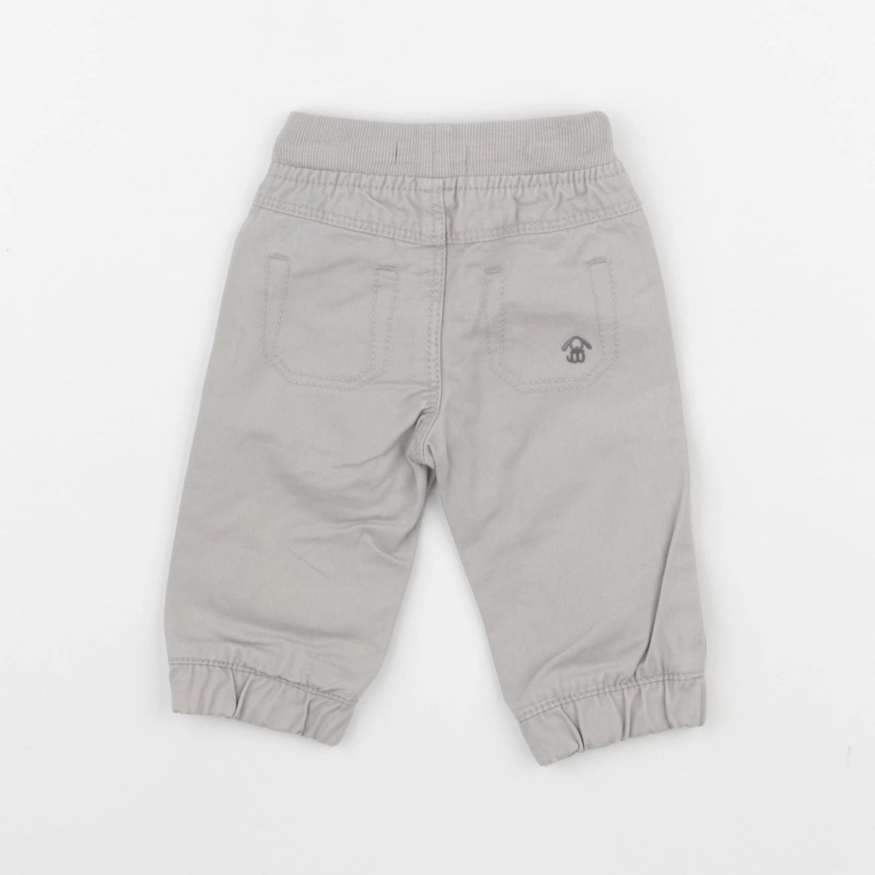 Obaïbi - pantalon gris - 3 mois