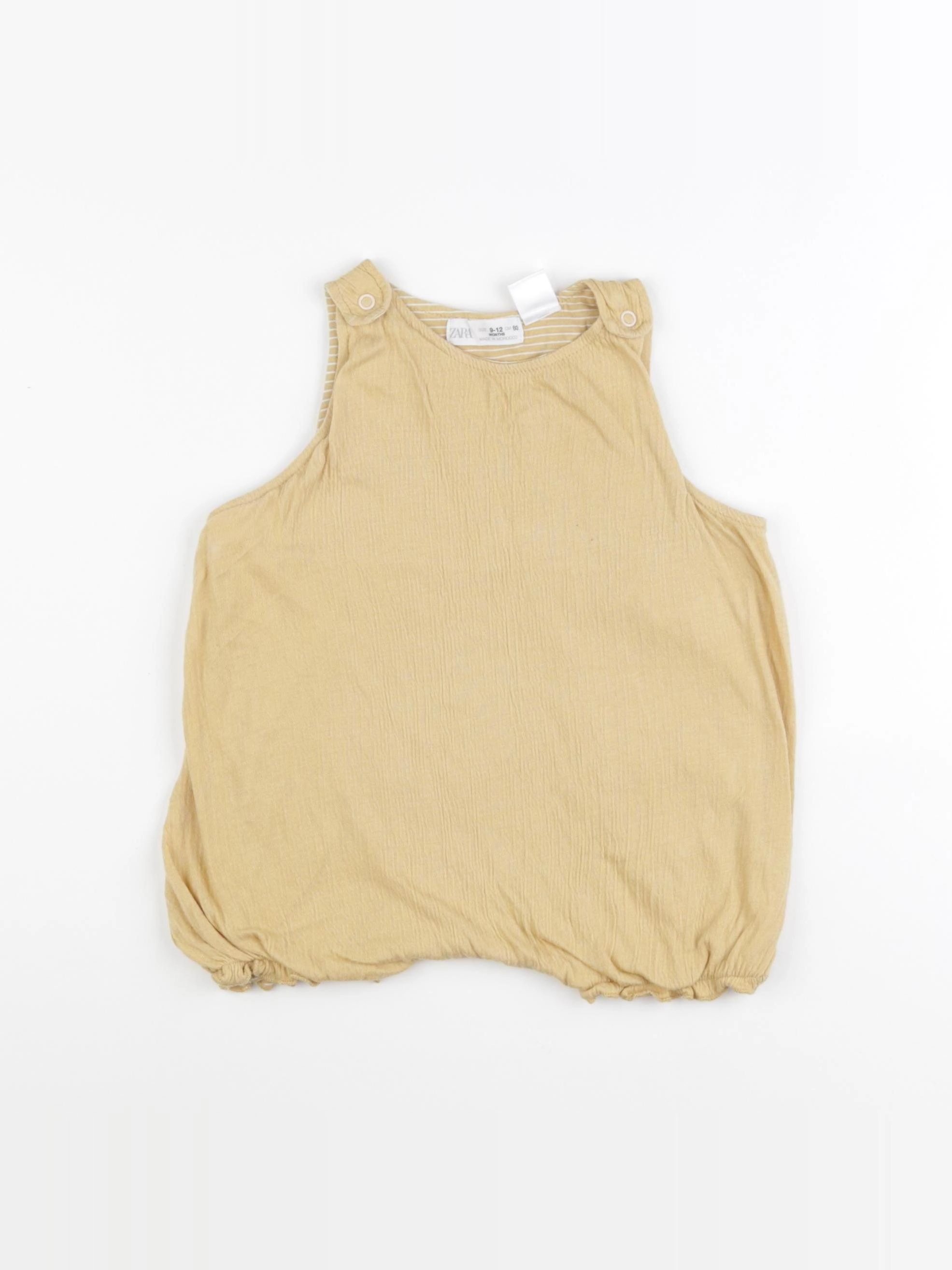 Zara - combinaison jaune - 9/12 mois