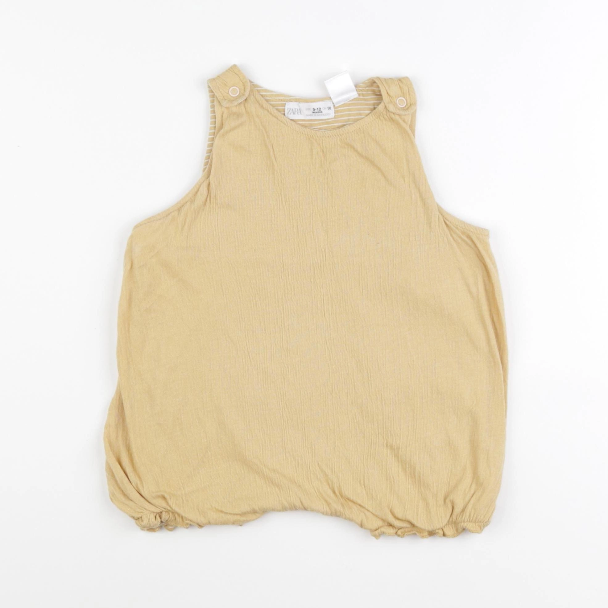 Zara - combinaison jaune - 9/12 mois