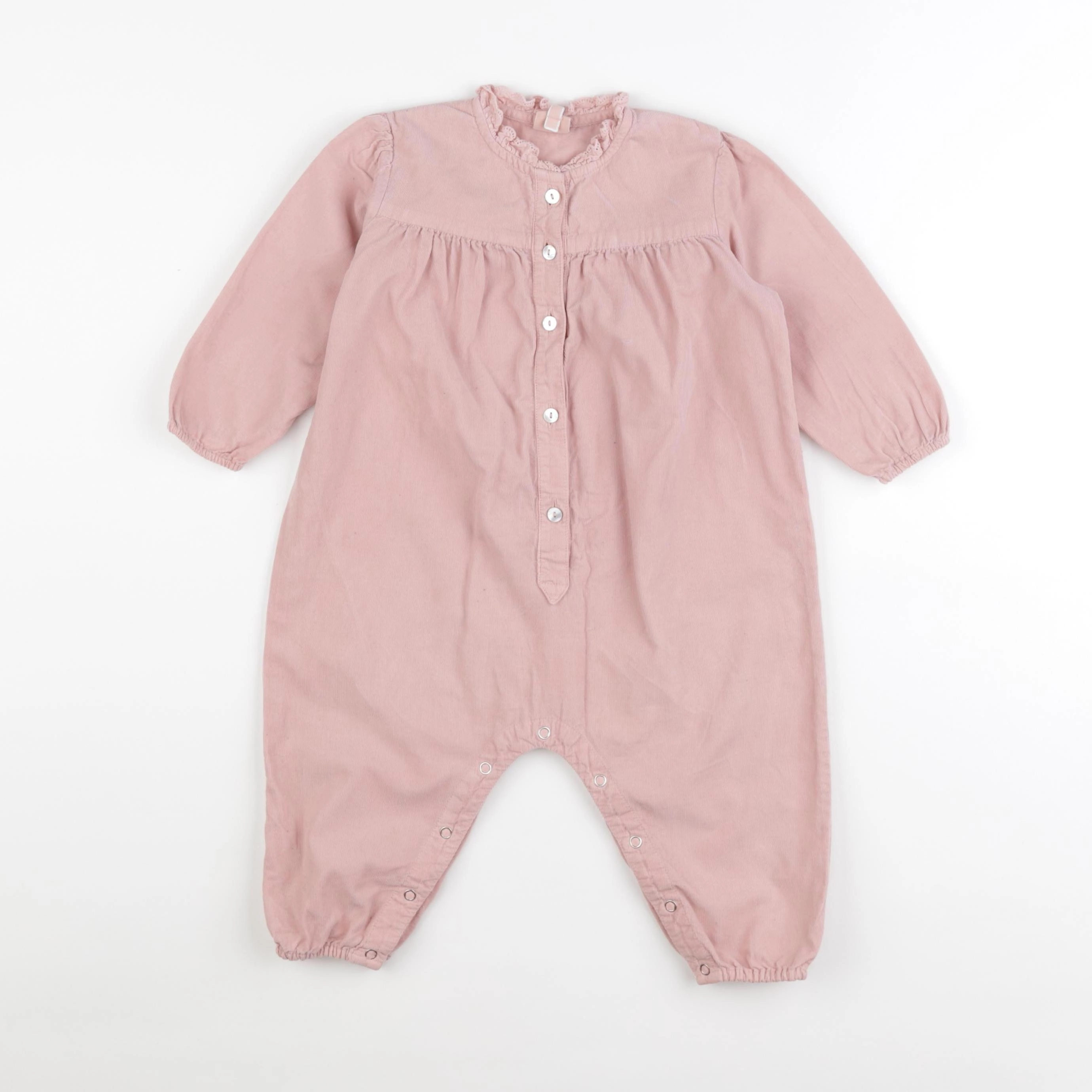Bonton - combinaison rose - 18 mois