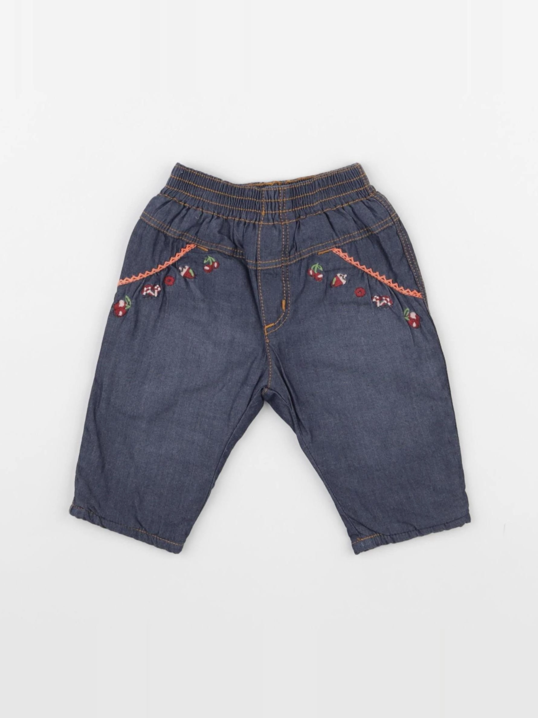 Catimini - pantalon bleu - 3 mois