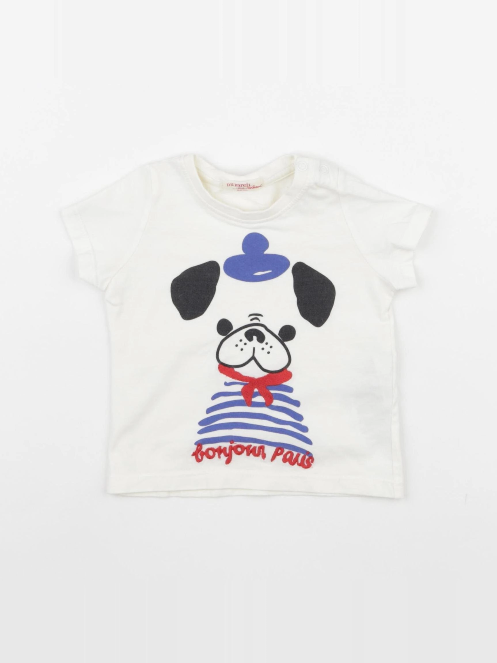 DPAM - tee-shirt beige - 6 mois