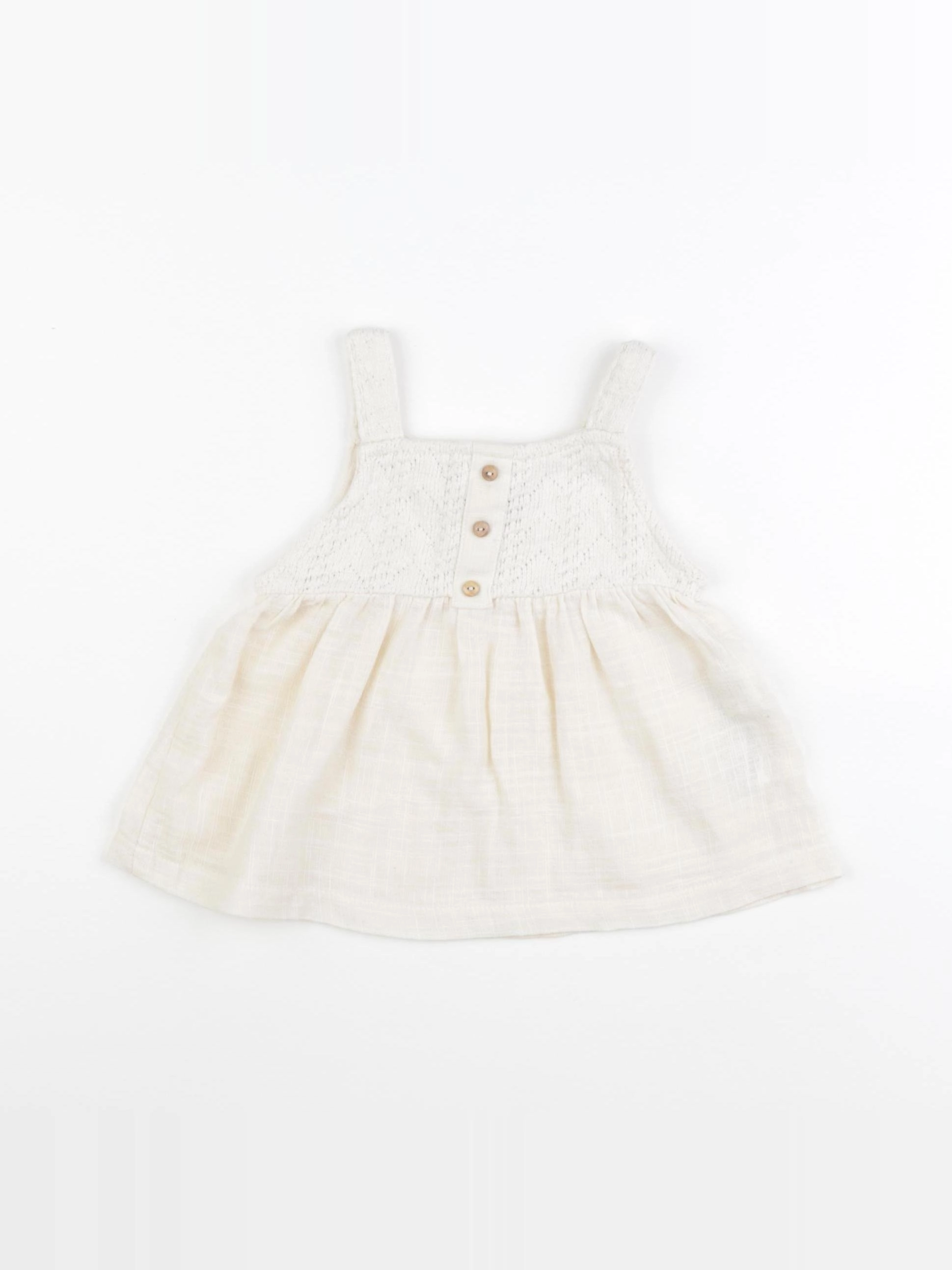 Zara - blouse blanc - 9/12 mois