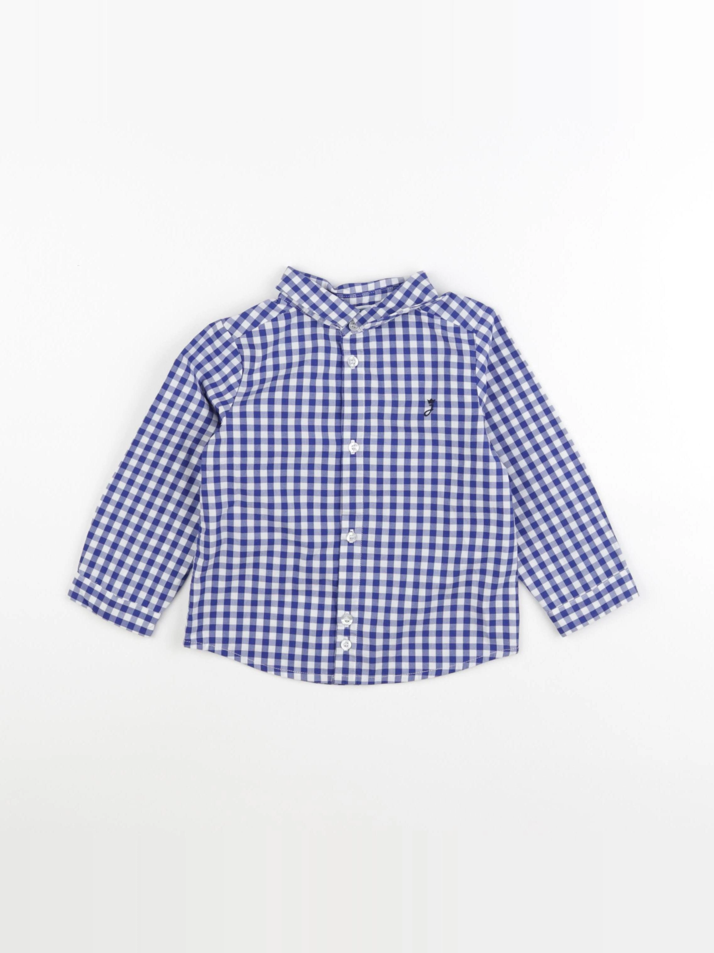 Jacadi - chemise bleu - 18 mois