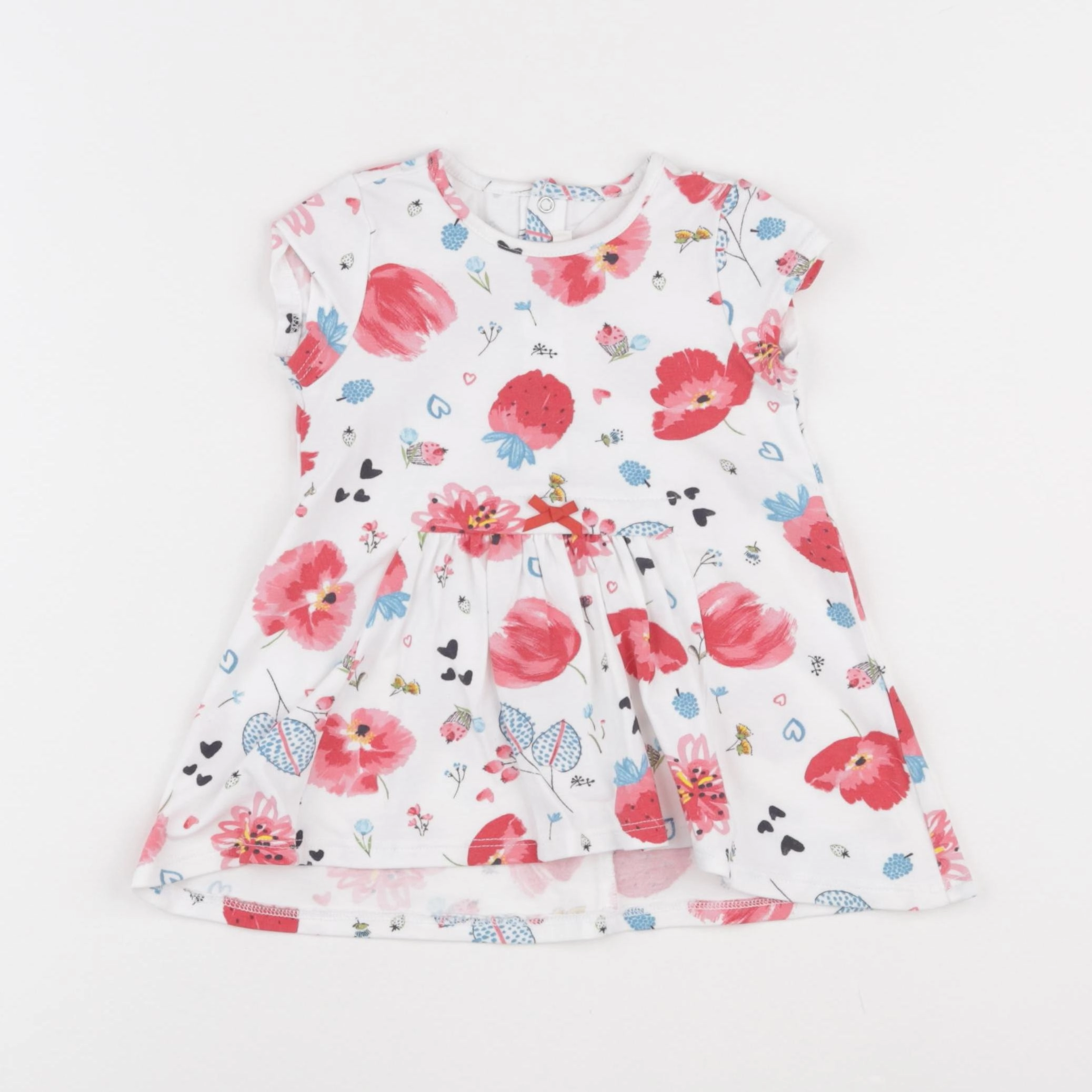 Catimini - robe blanc - 6 mois